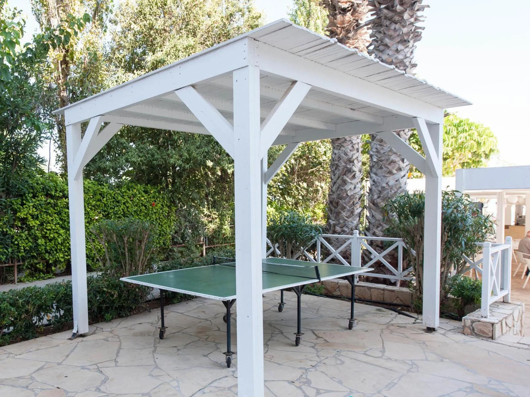 Table tennis in Iliada Beach Hotel