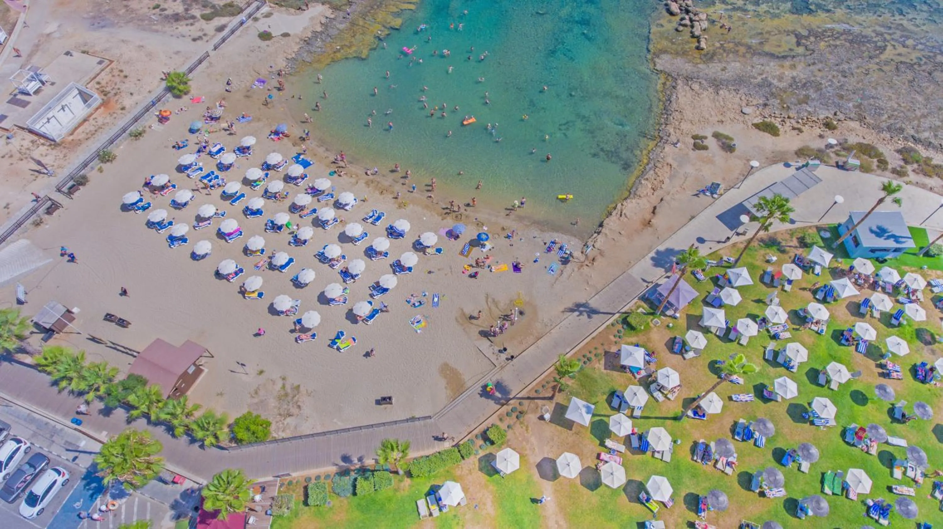 Bird's eye view in Marlita Beach Hotel Apartments