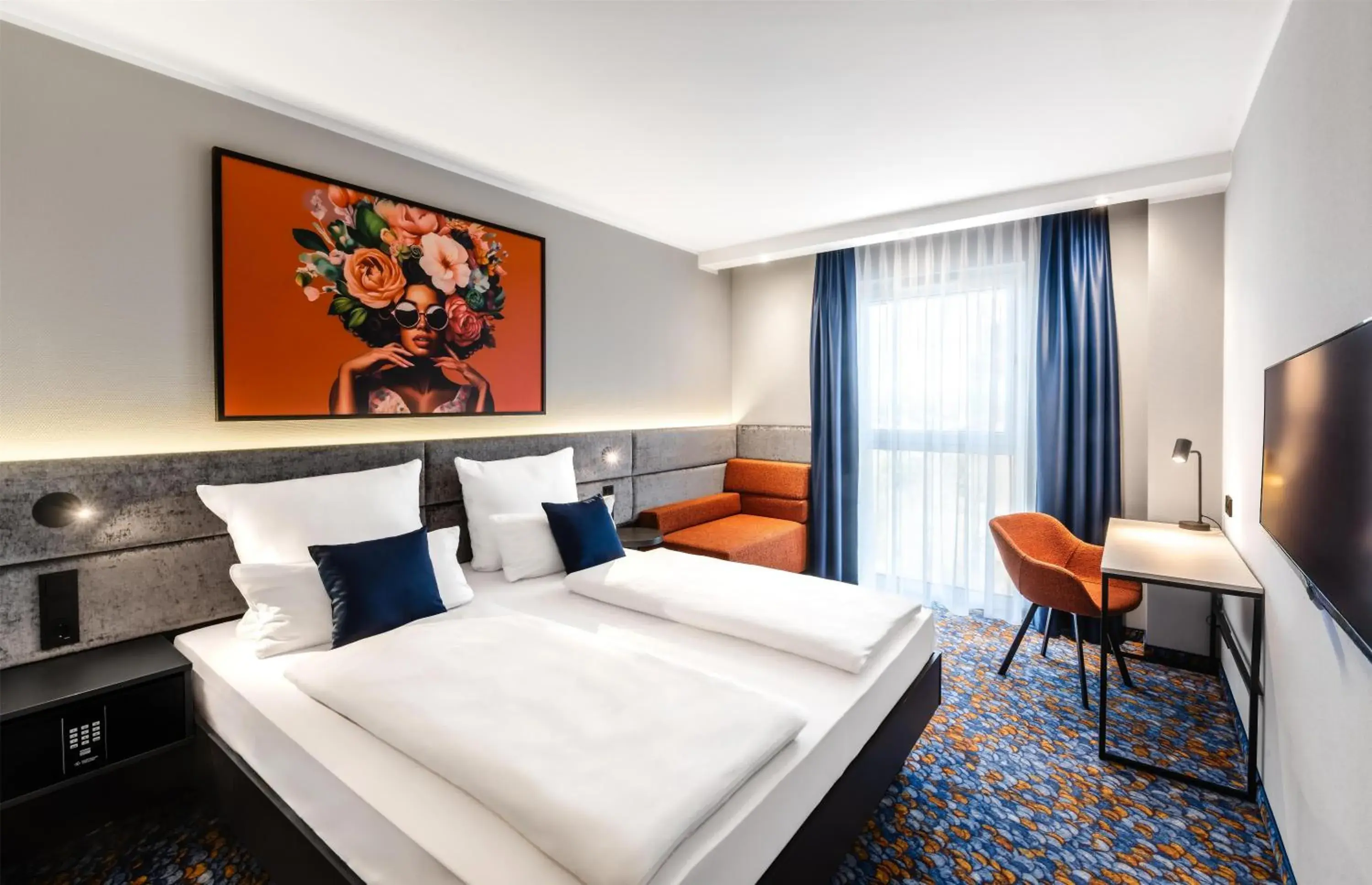 Comfort Plus King Room with Walk-In Shower - Upper Floor in Aiden by Best Western Velbert Comfort Plus King Room with Walk-In Shower - Upper Floor in Aiden by Best Western Velbert