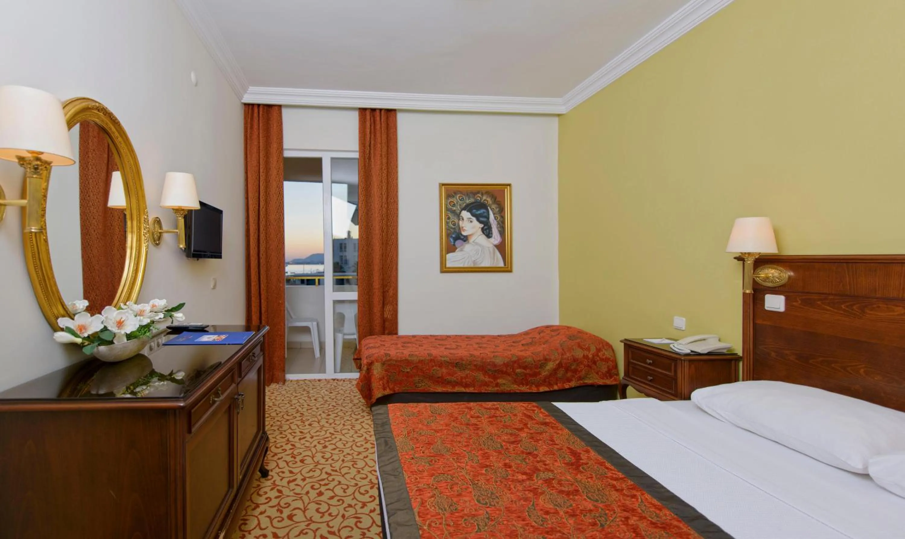 Photo of the whole room, Bed in Antique Roman Palace Museum Hotel - Adults Only Ultra All Inclusive