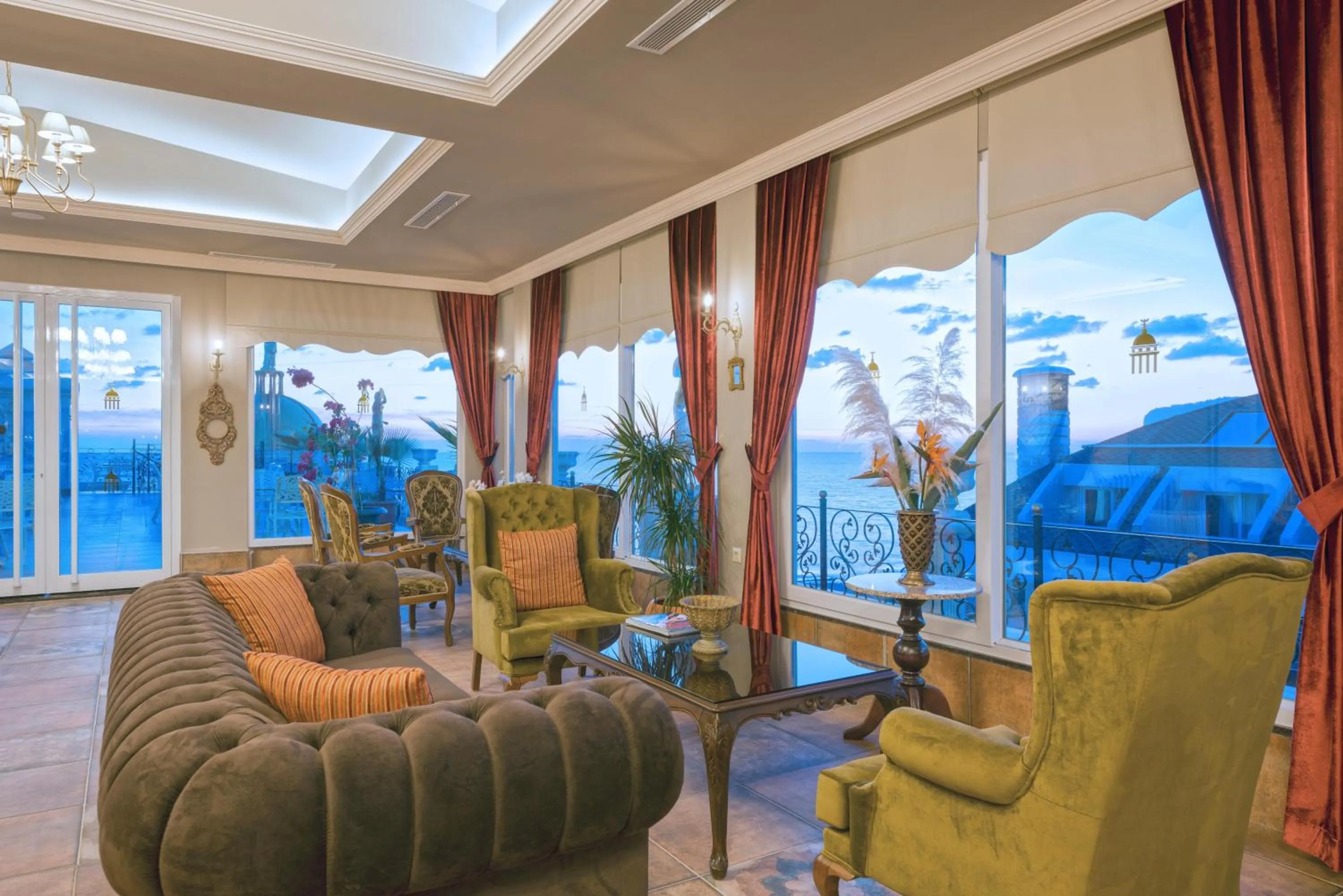 Lobby or reception in Antique Roman Palace Museum Hotel - Adults Only Ultra All Inclusive