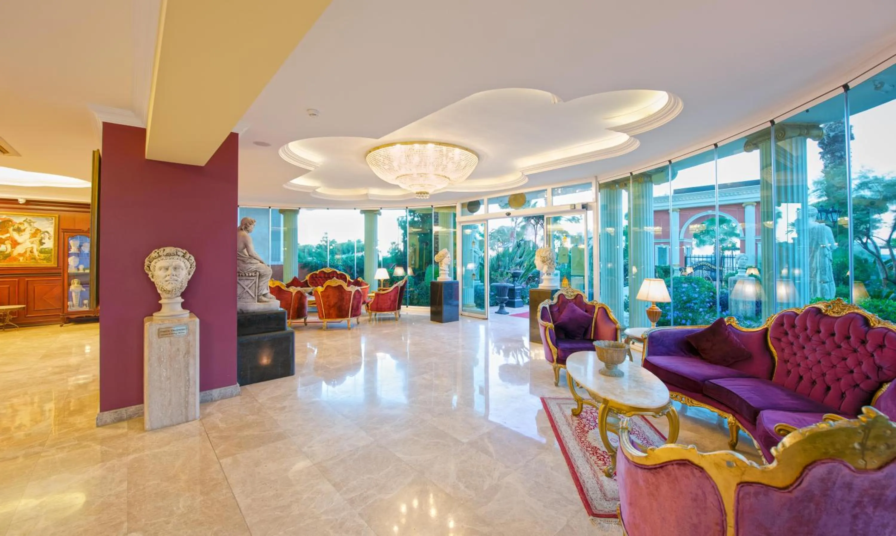 Lobby or reception in Antique Roman Palace Museum Hotel - Adults Only Ultra All Inclusive
