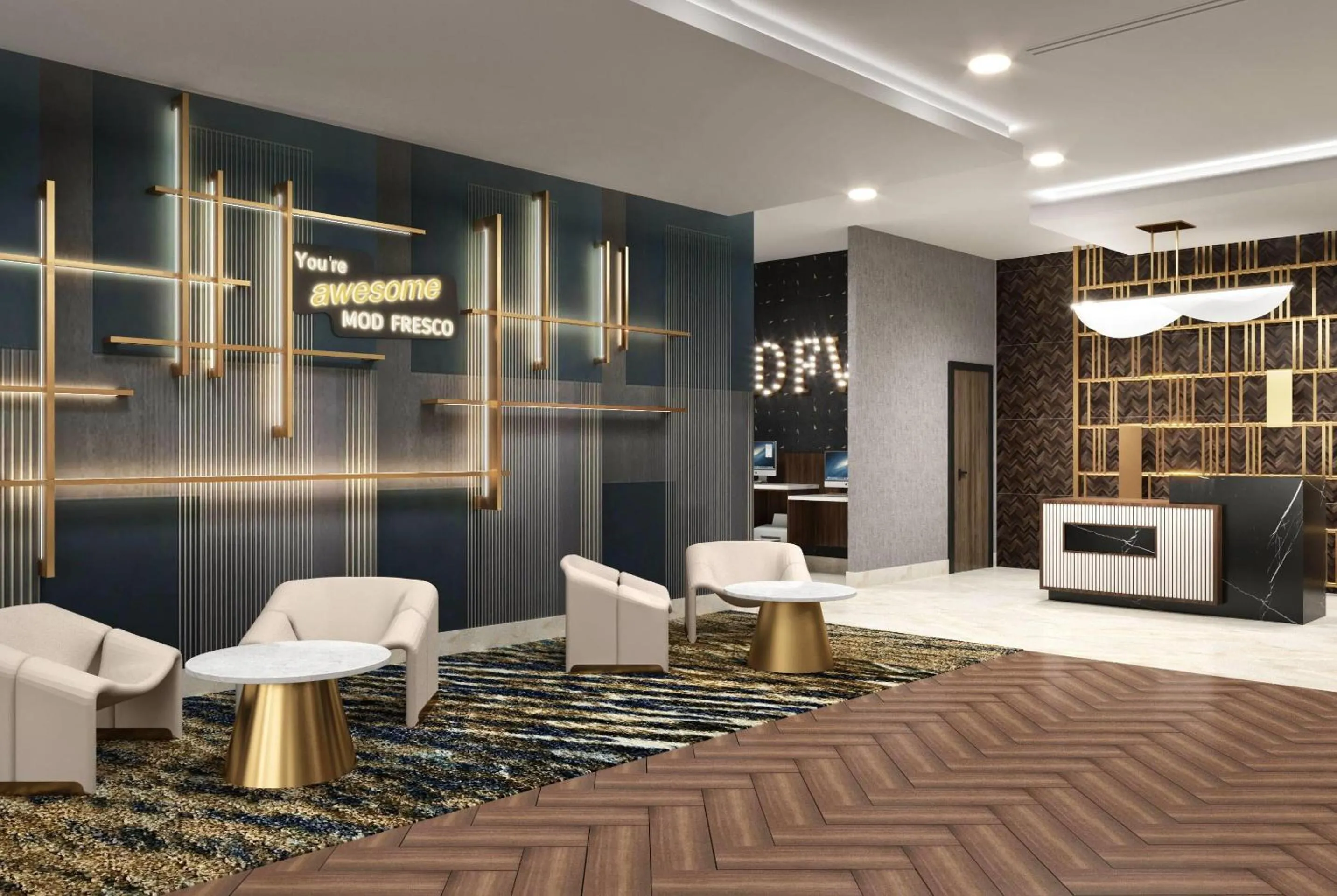 Lobby or reception in La Quinta Inn & Suites by Wyndham Mebane