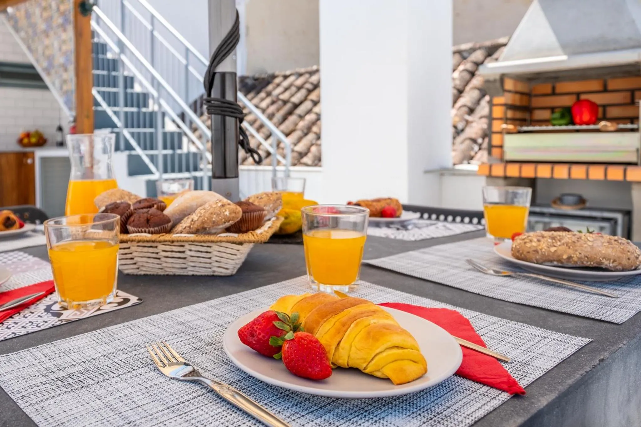 Balcony/Terrace in Townhouse Aqua-Maris by Algarve Vacation