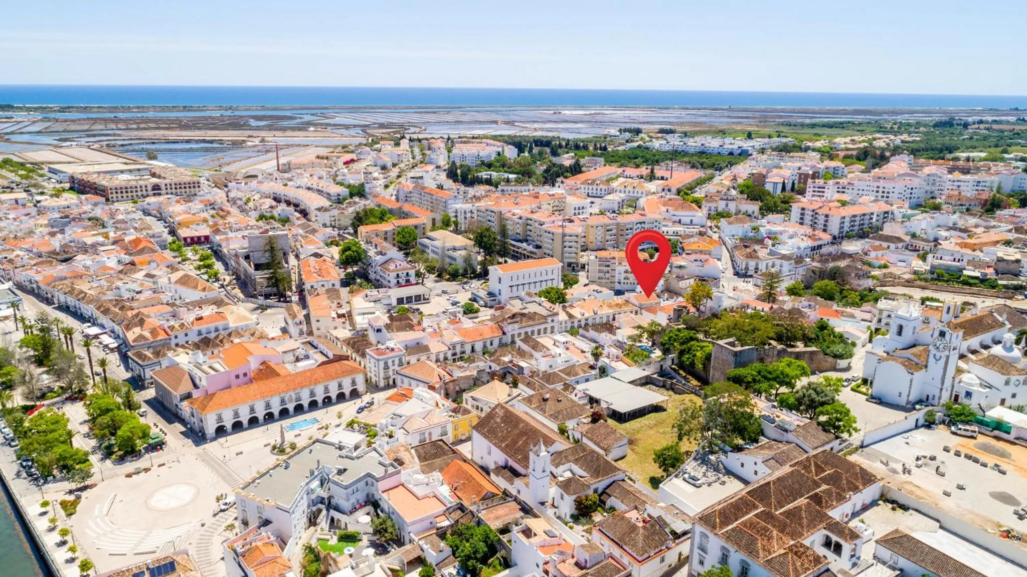 Bird's eye view in Townhouse Aqua-Maris by Algarve Vacation