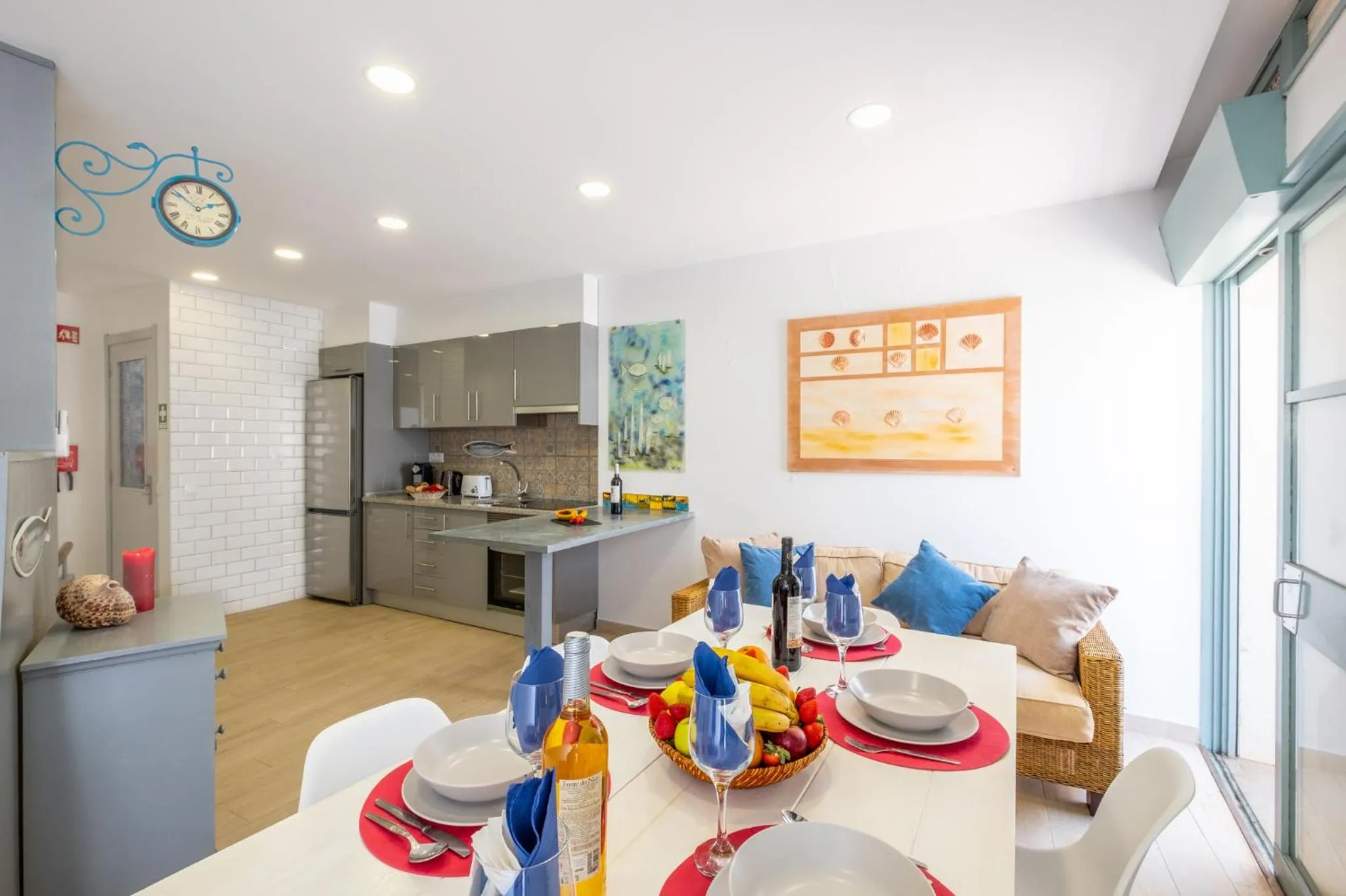 Living room in Townhouse Aqua-Maris by Algarve Vacation
