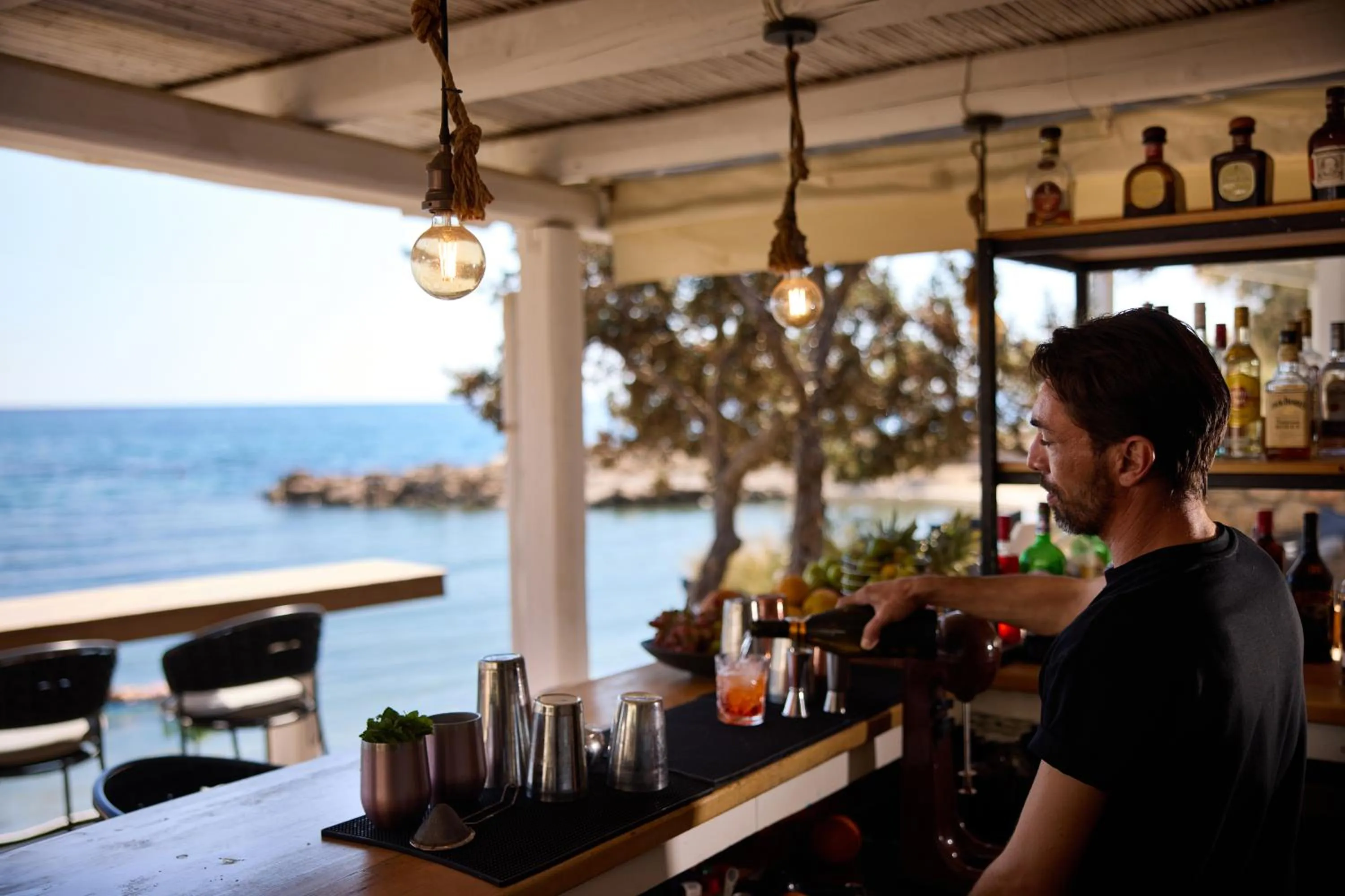 Lounge or bar in Sunrise Hotel