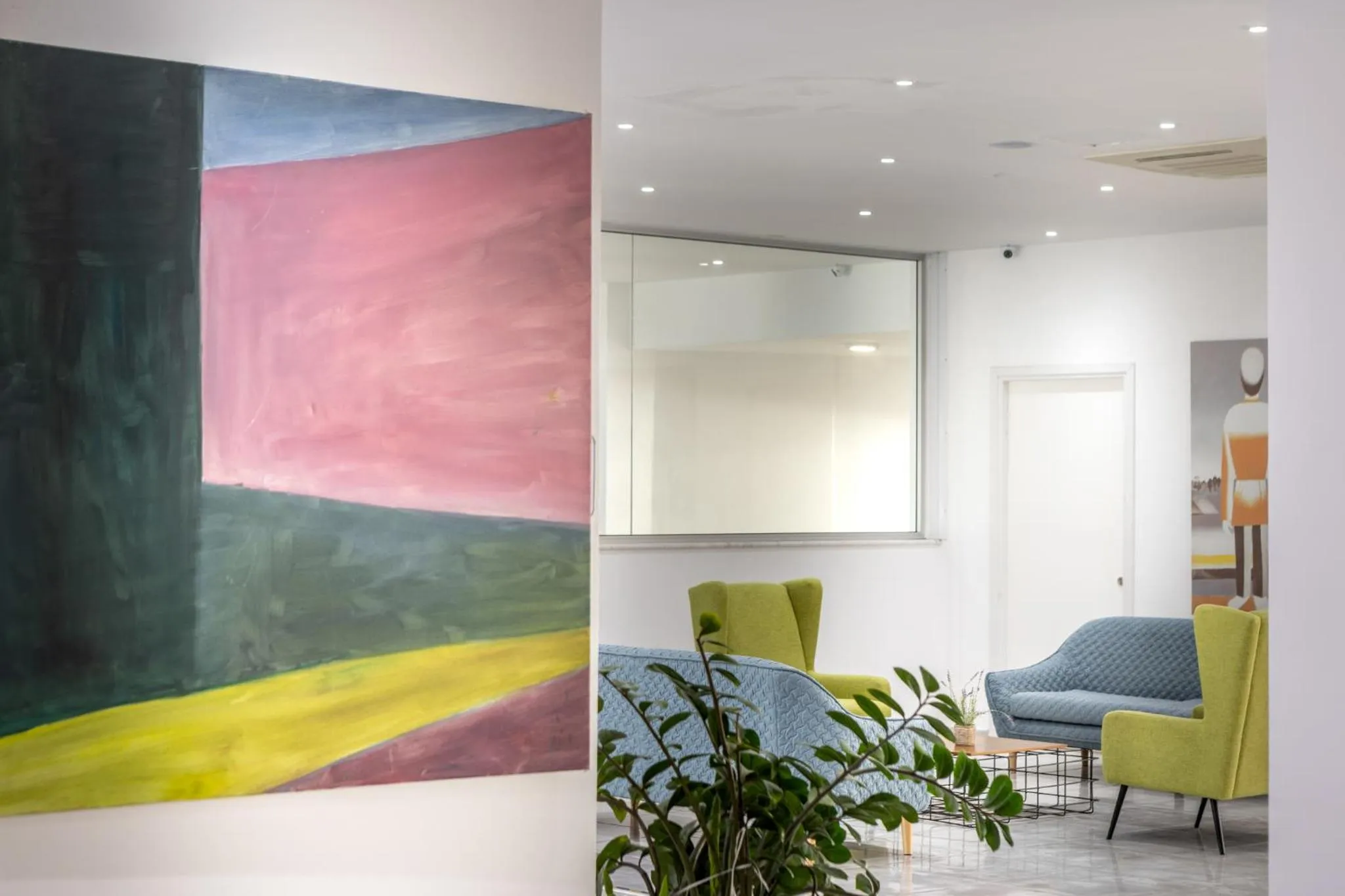 Lobby or reception in Papantonia Hotel