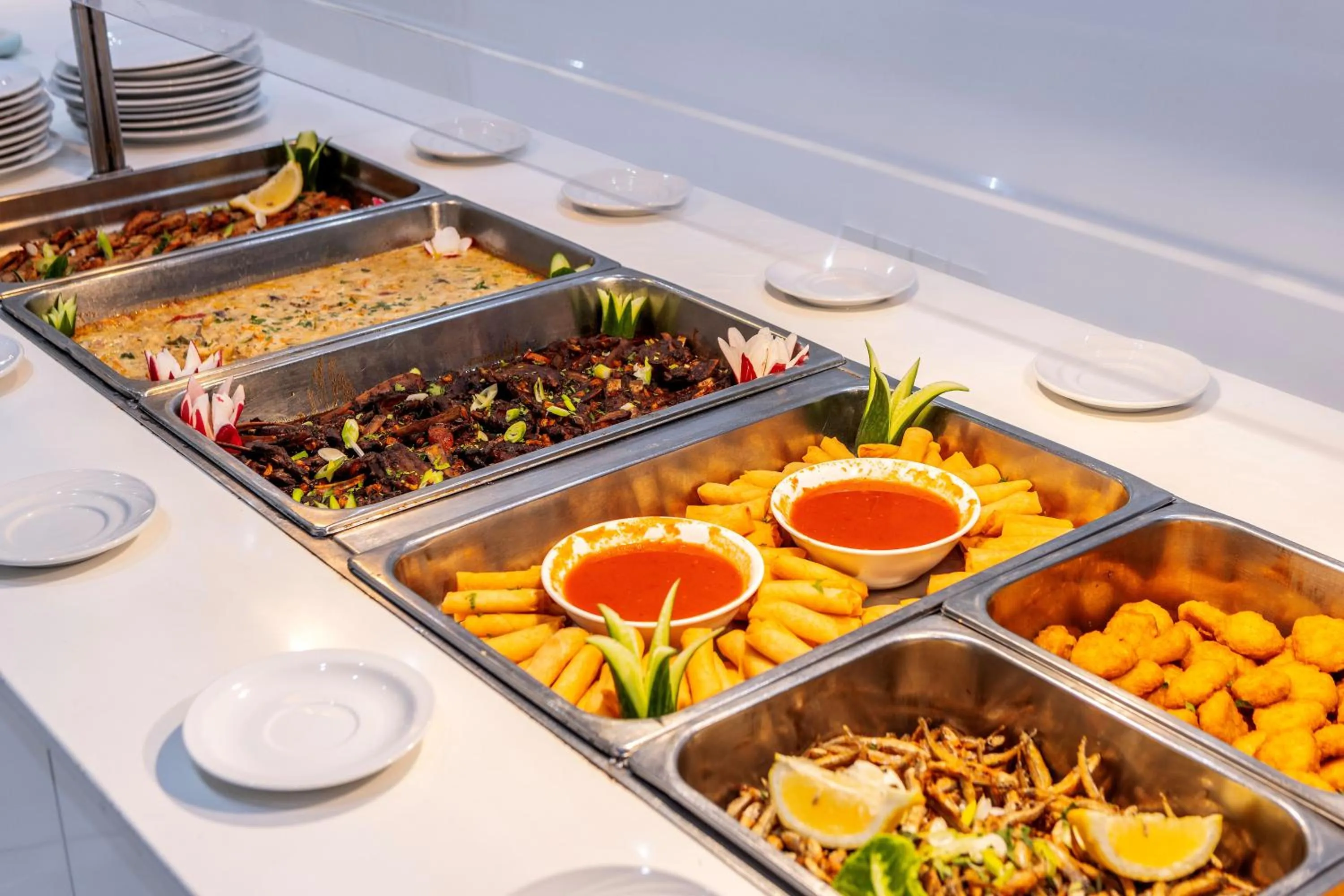 Restaurant/places to eat in Papantonia Hotel