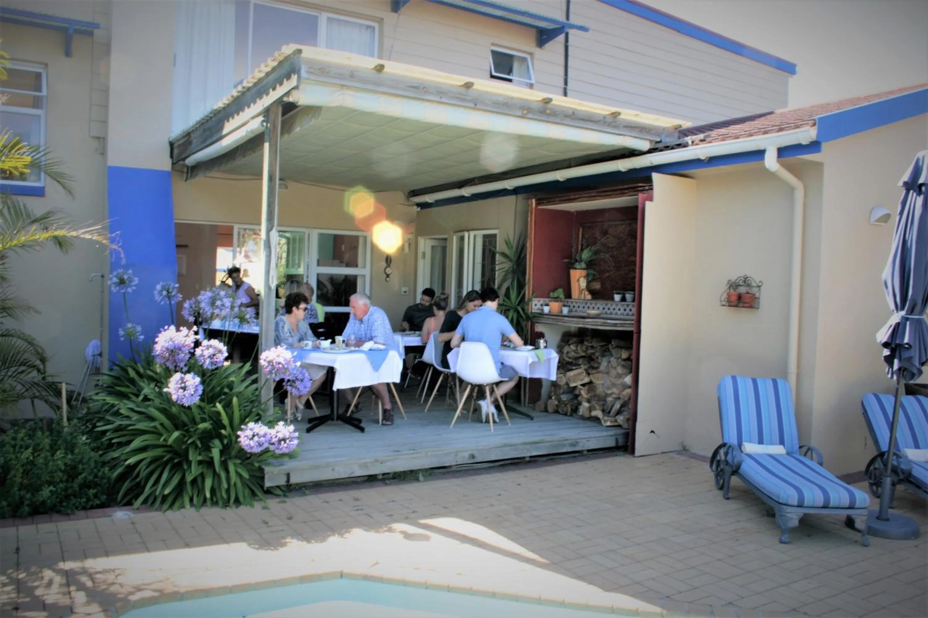 Food and drinks in 113 on Robberg