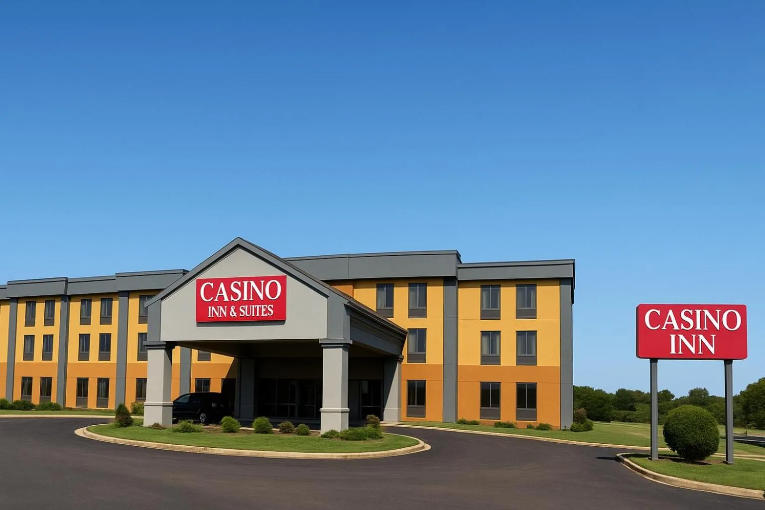 Property building in CASINO INN AND SUITES TUNICA RESORTs