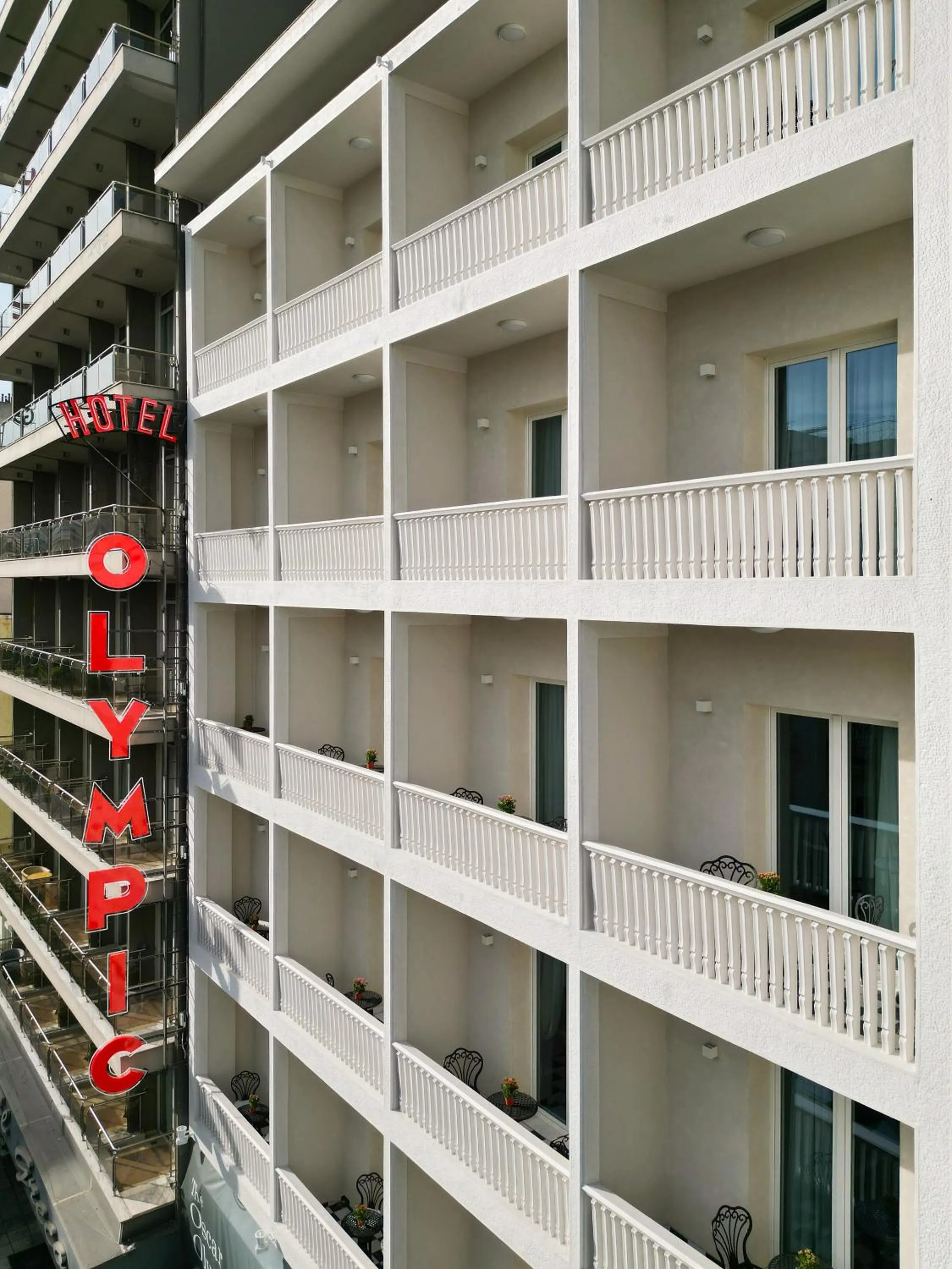 Balcony/Terrace in The Oscar Olympic Hotel
