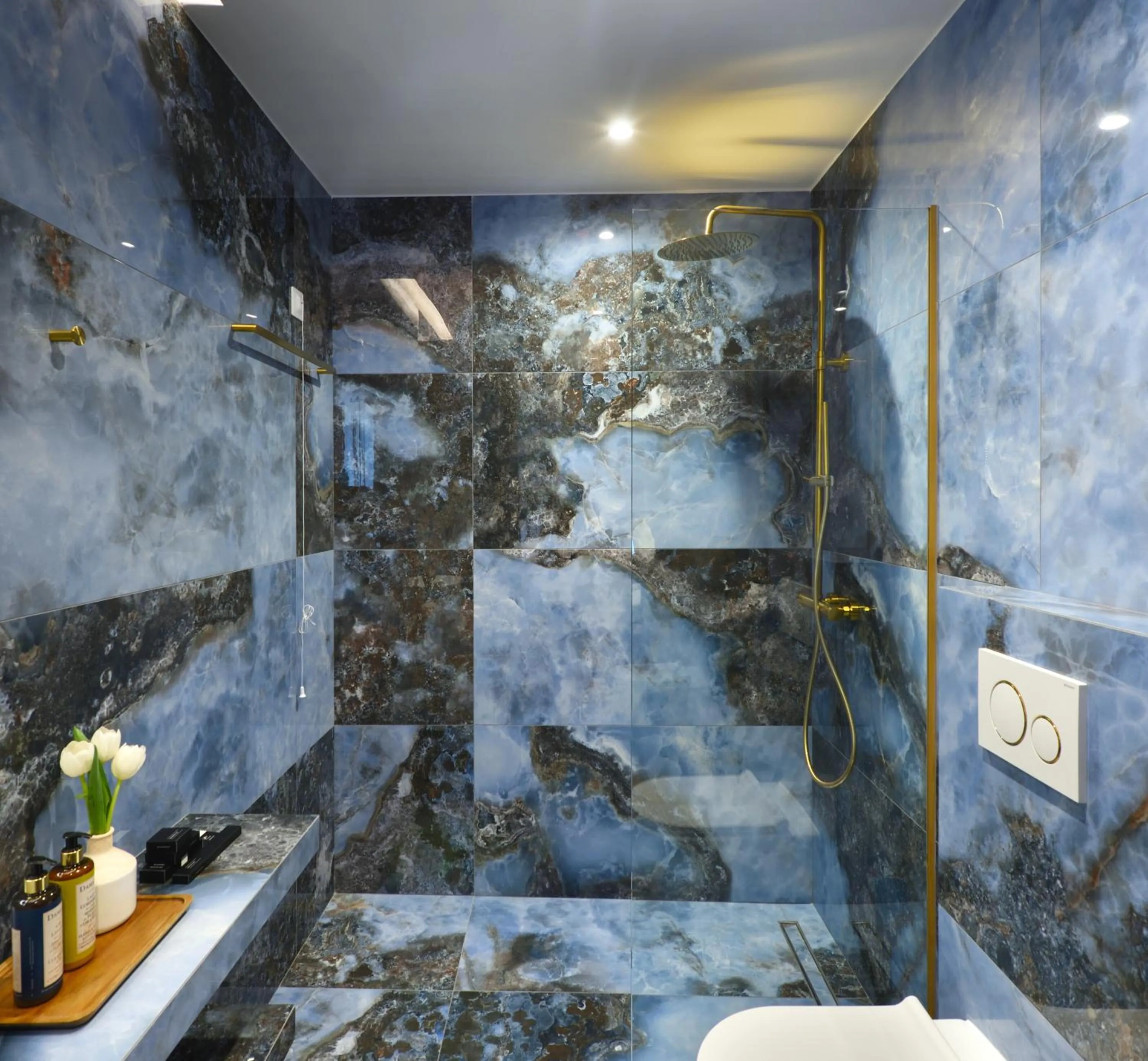 Bathroom in The Oscar Olympic Hotel