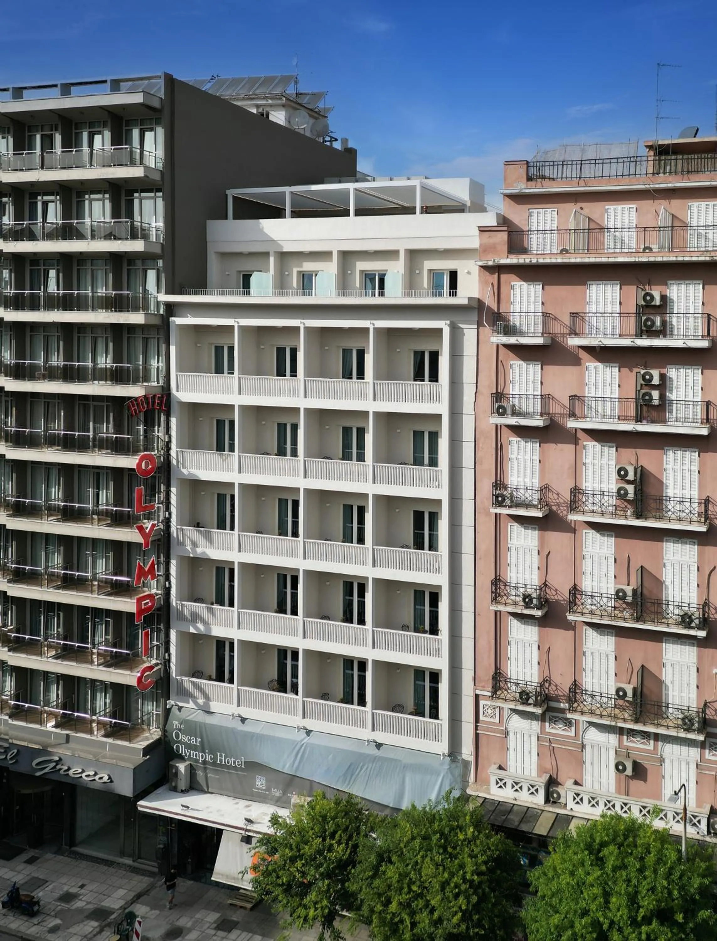 Property building in The Oscar Olympic Hotel