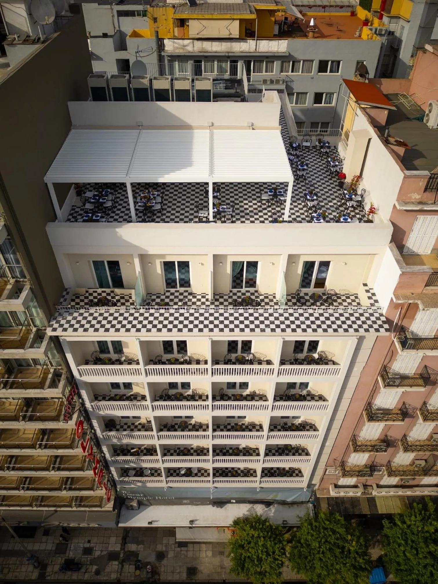 Property building in The Oscar Olympic Hotel