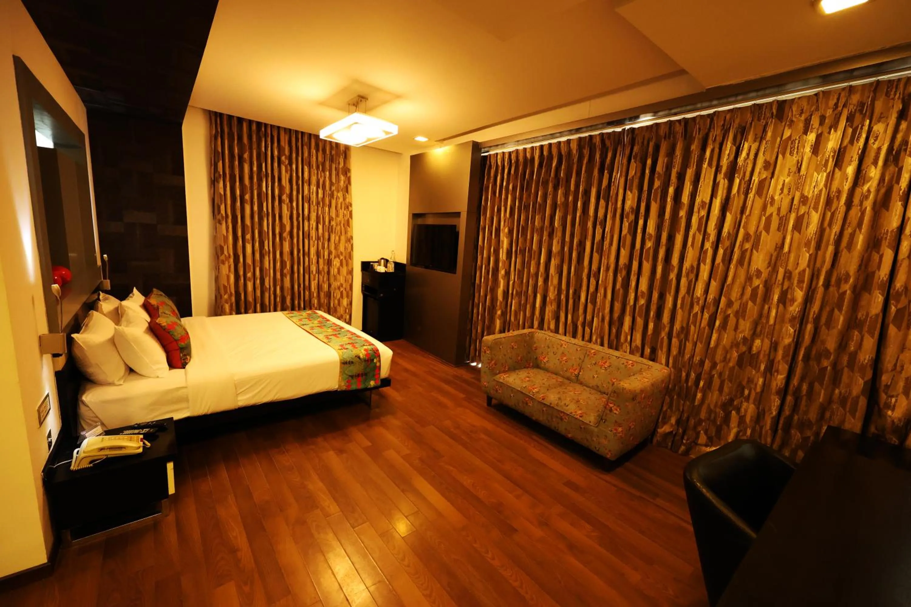 Photo of the whole room, Bed in Purple Brigade, Bangalore