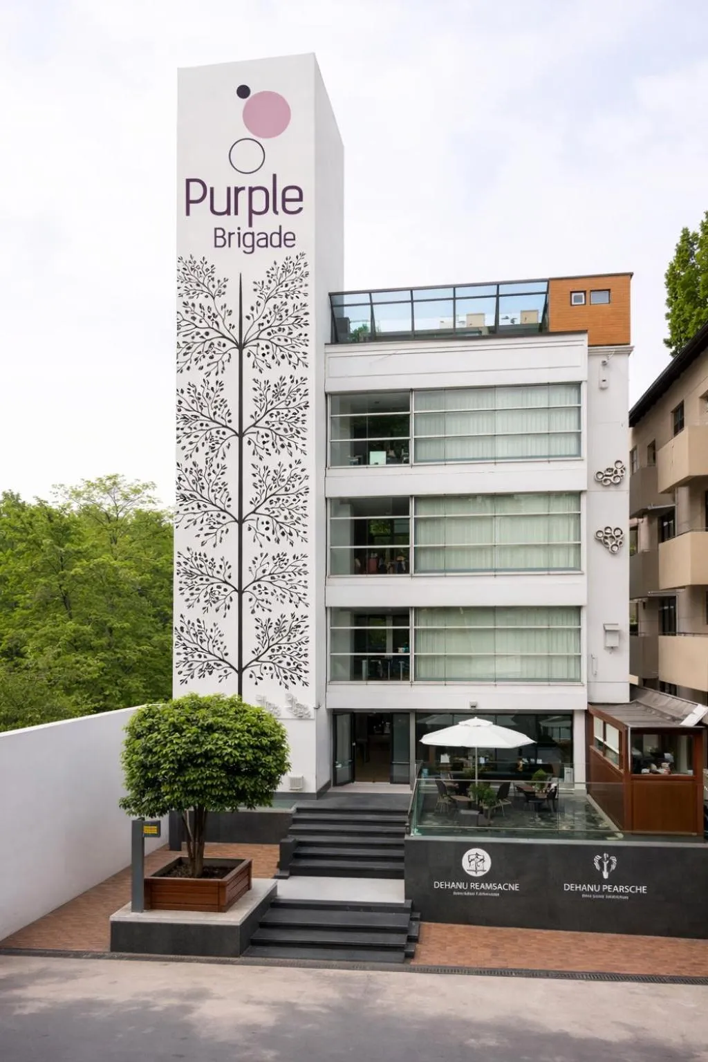 Property building in Purple Brigade, Bangalore