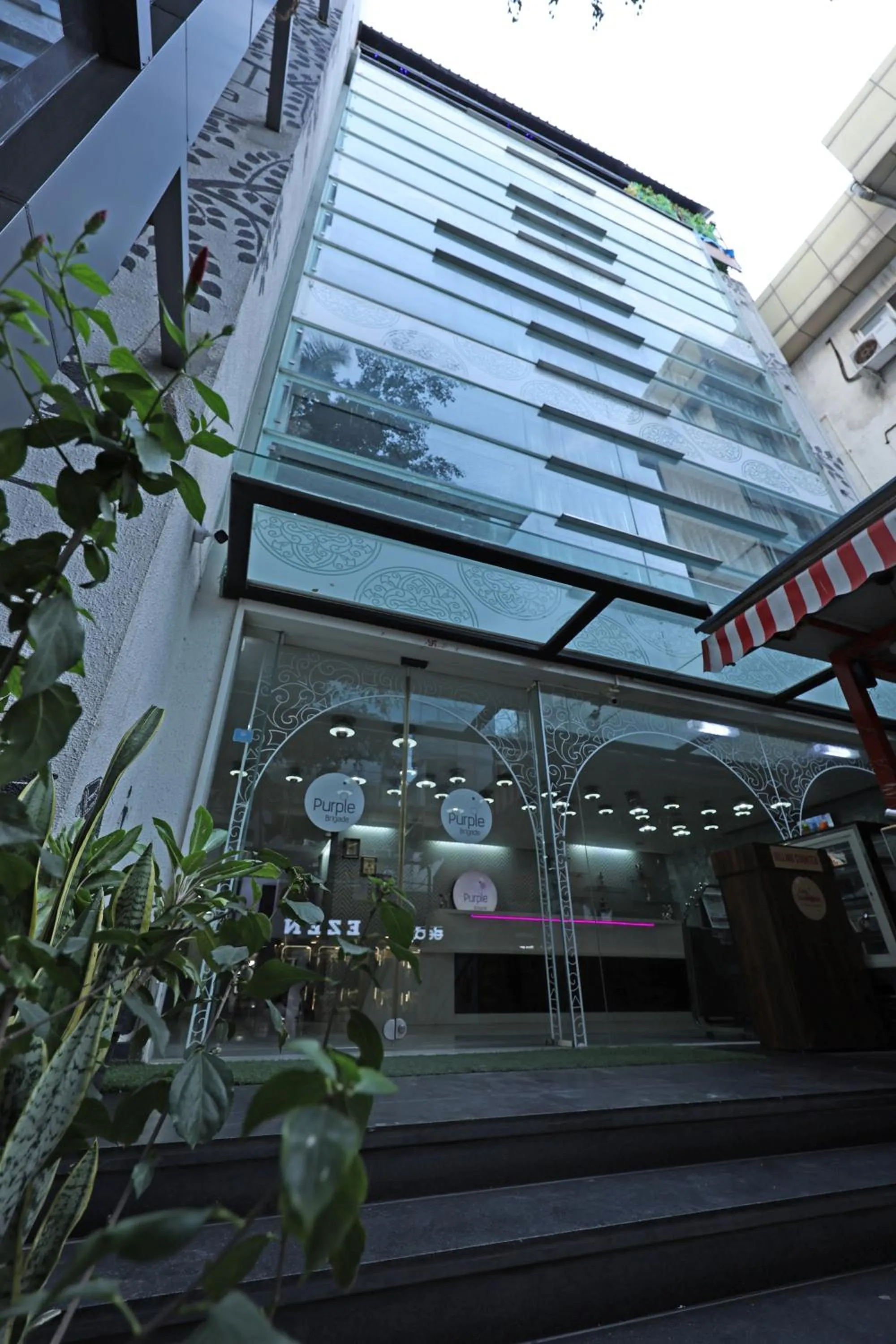 Property building in Purple Brigade, Bangalore