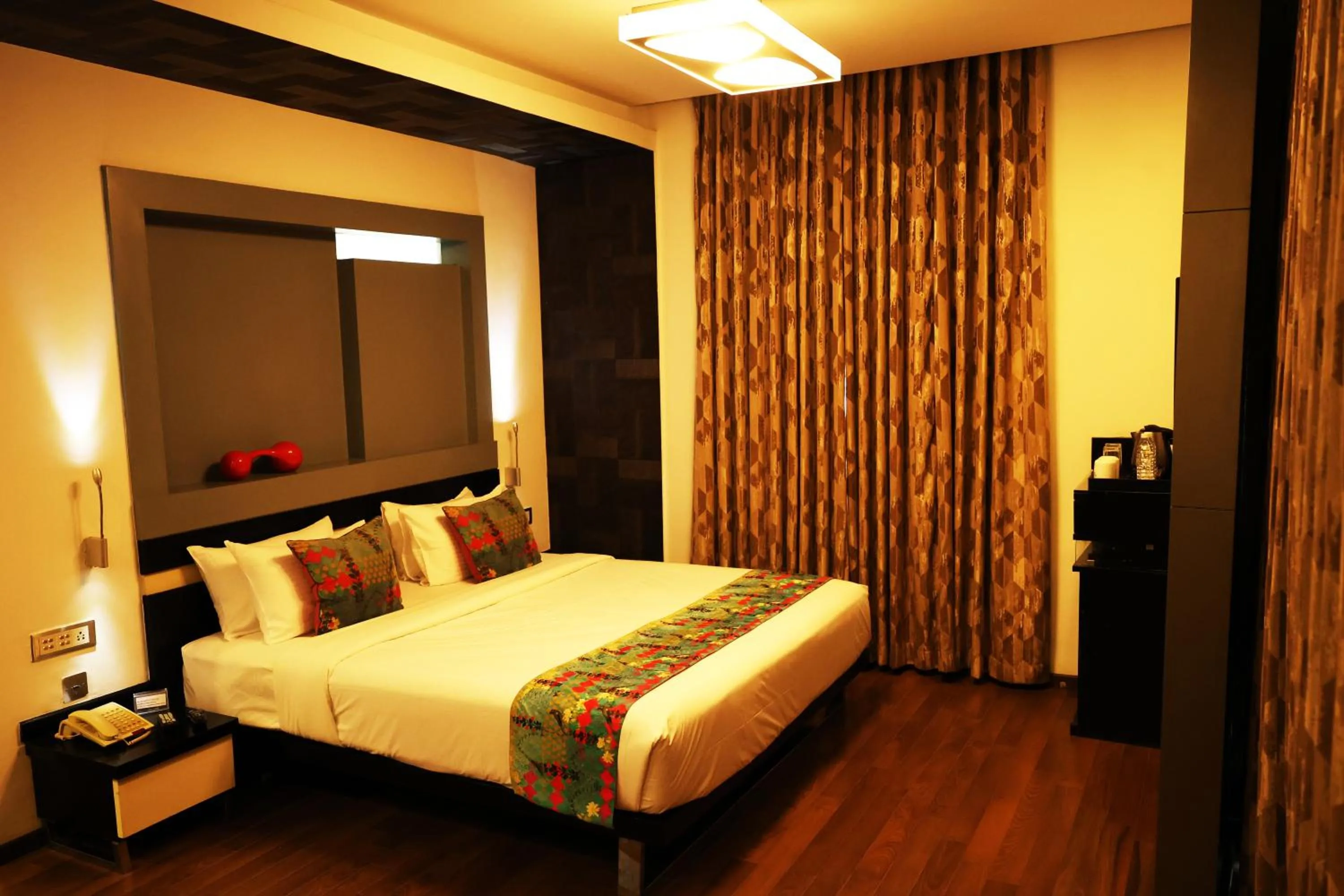 Photo of the whole room, Bed in Purple Brigade, Bangalore