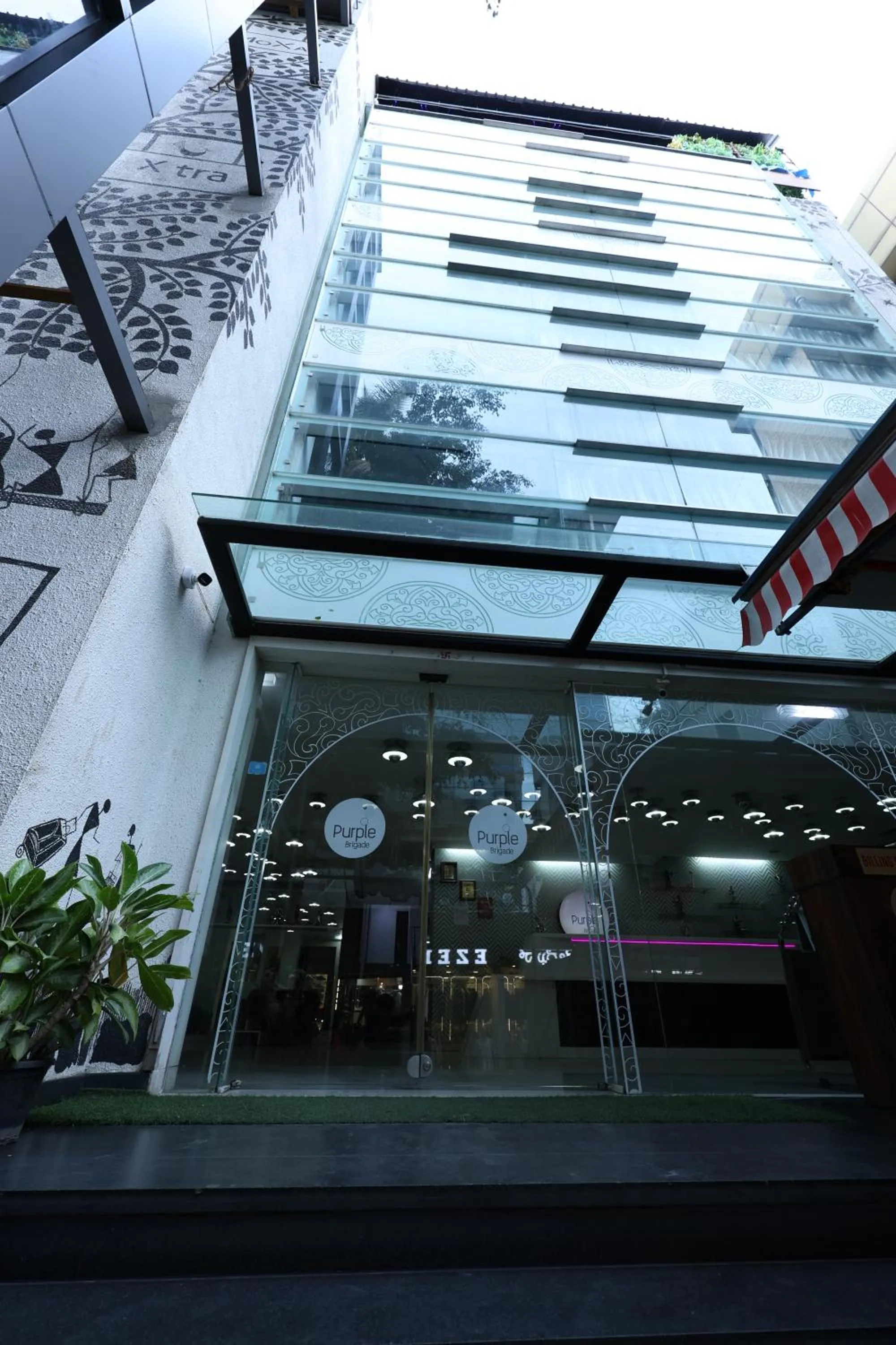 Property building in Purple Brigade, Bangalore