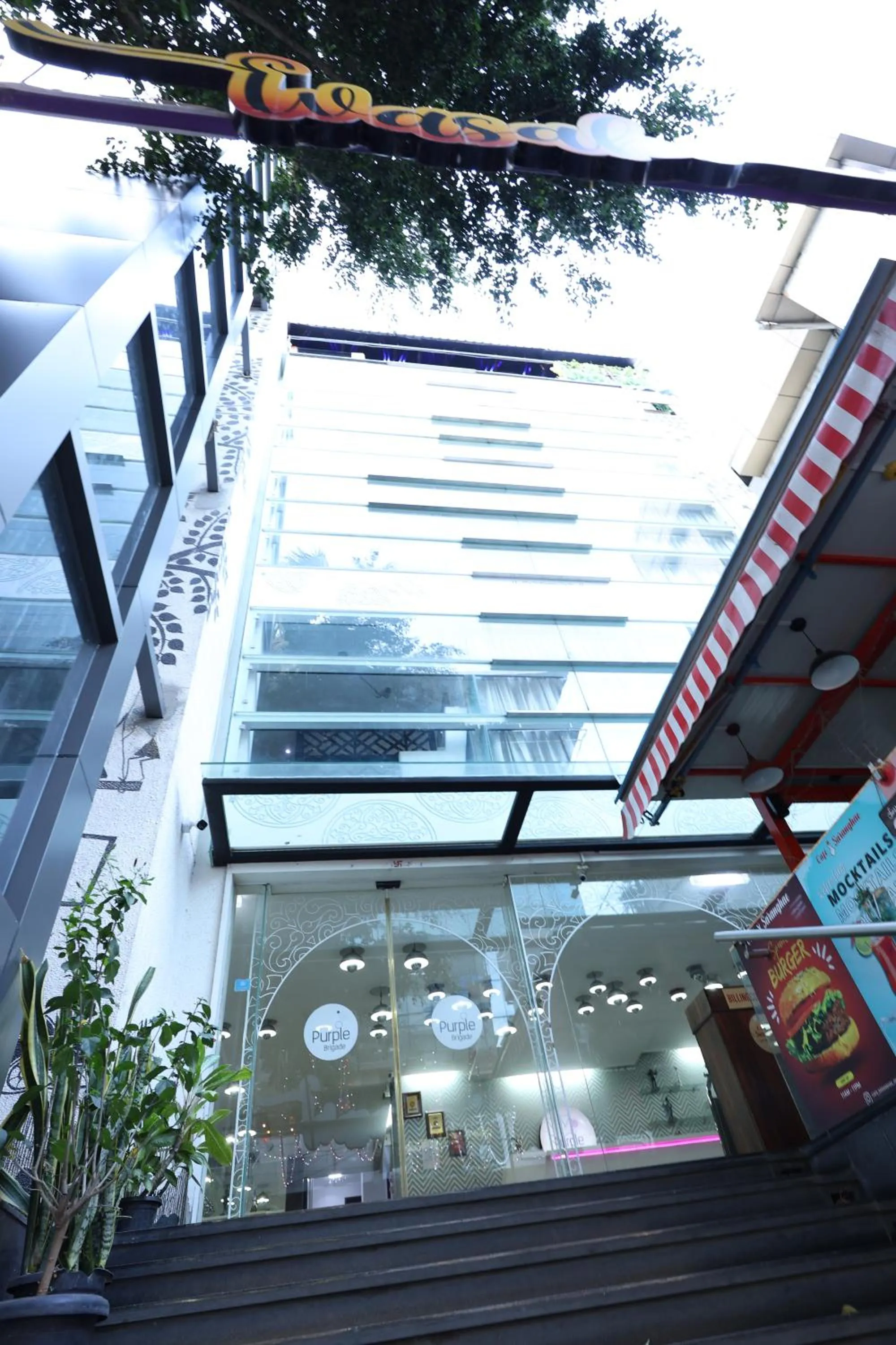 Property building in Purple Brigade, Bangalore