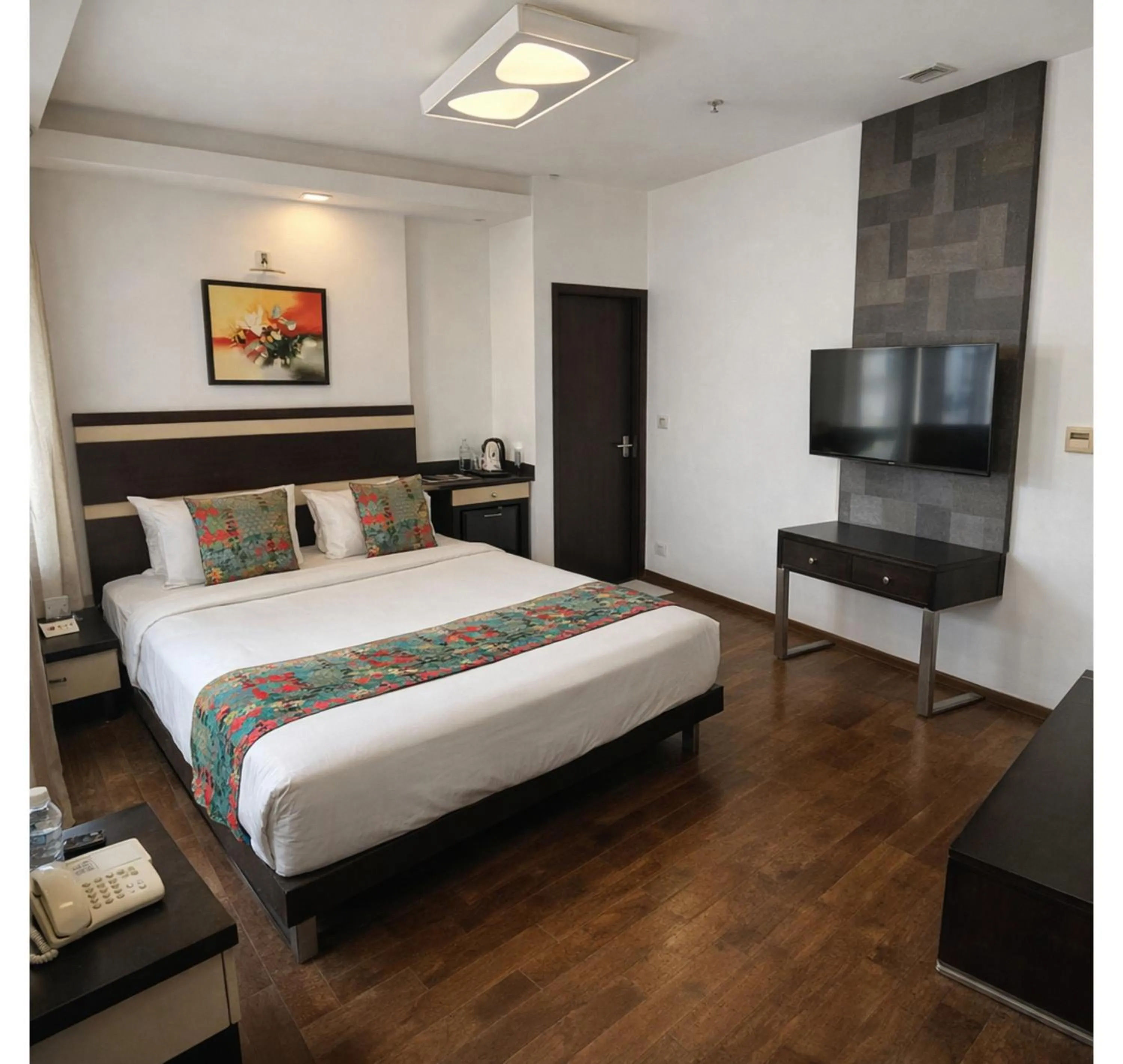 Photo of the whole room, Bed in Purple Brigade, Bangalore