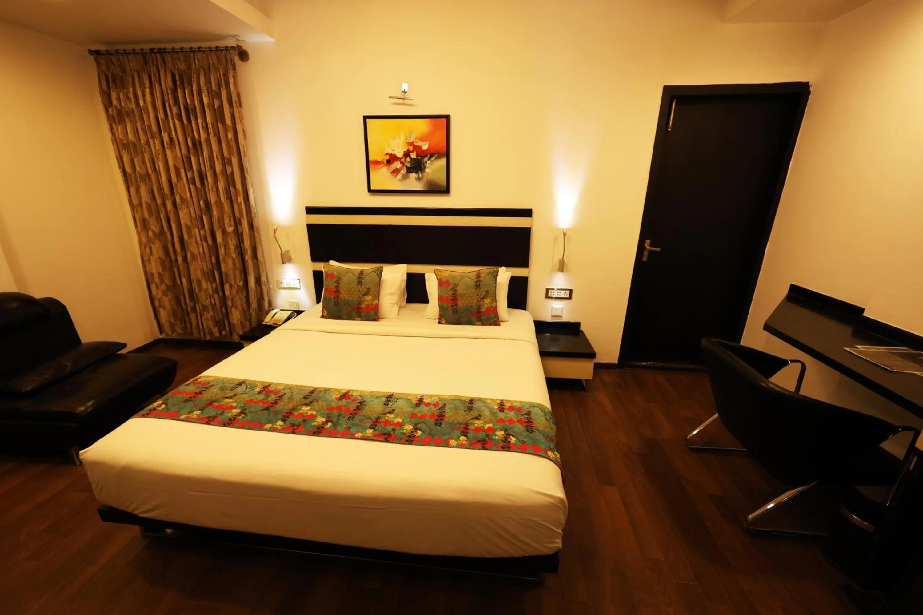 Living room, Bed in Purple Brigade, Bangalore