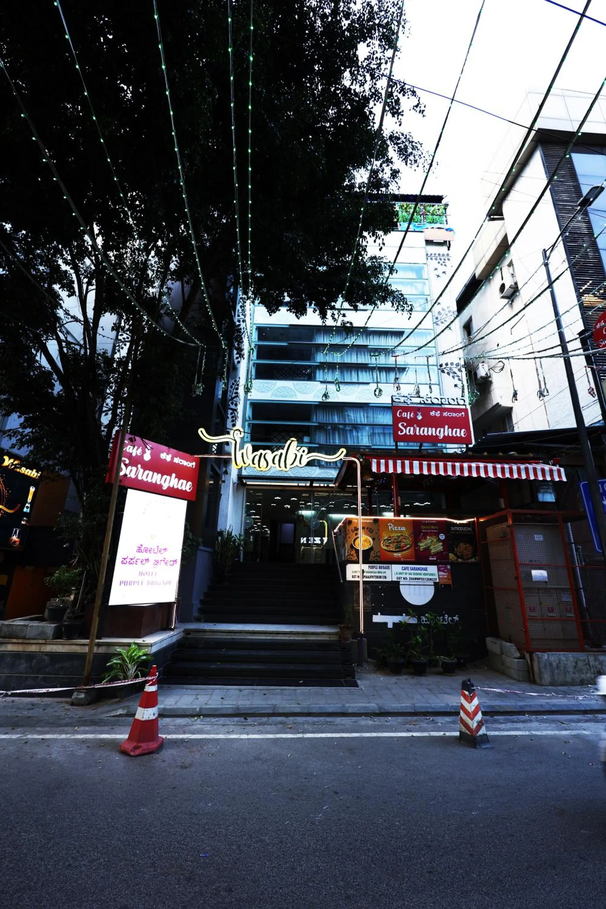 Property building in Purple Brigade, Bangalore