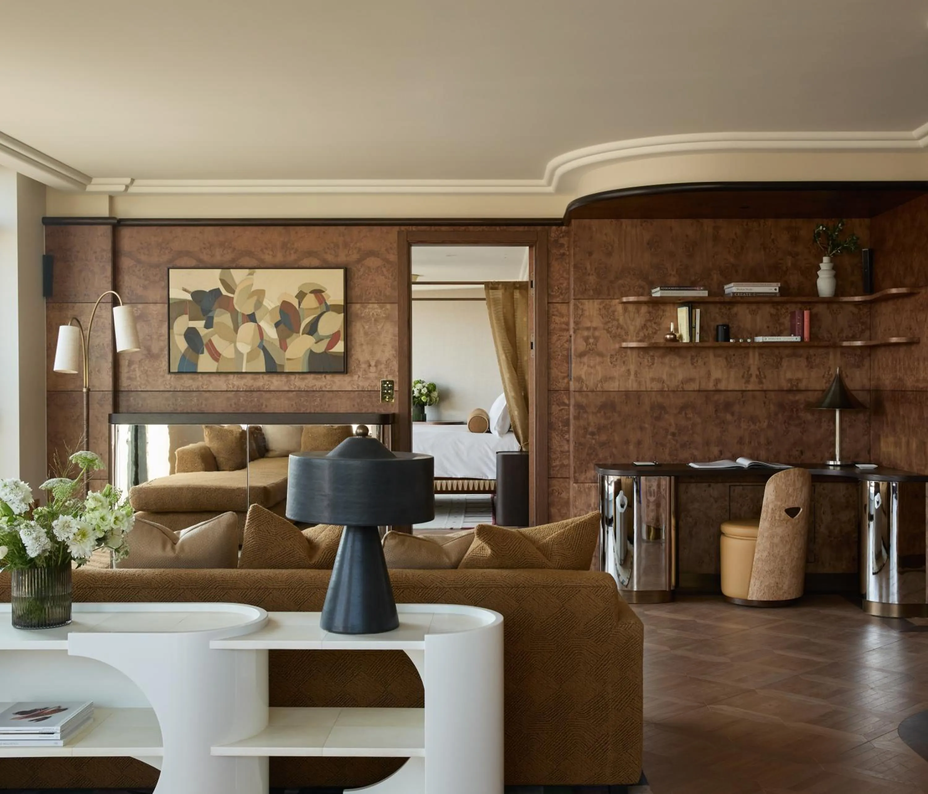 Living room in The Newman