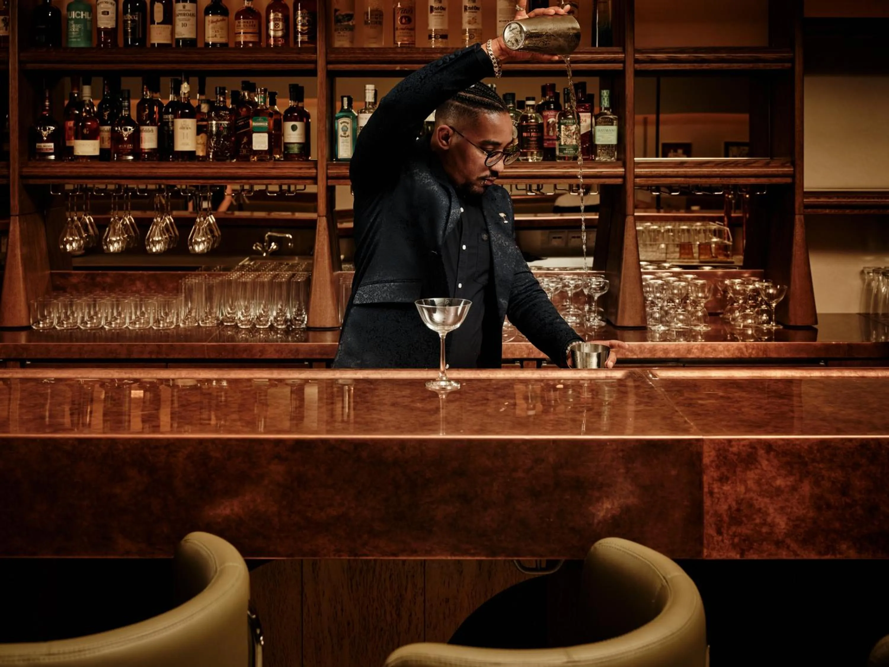 Lounge or bar in The Newman