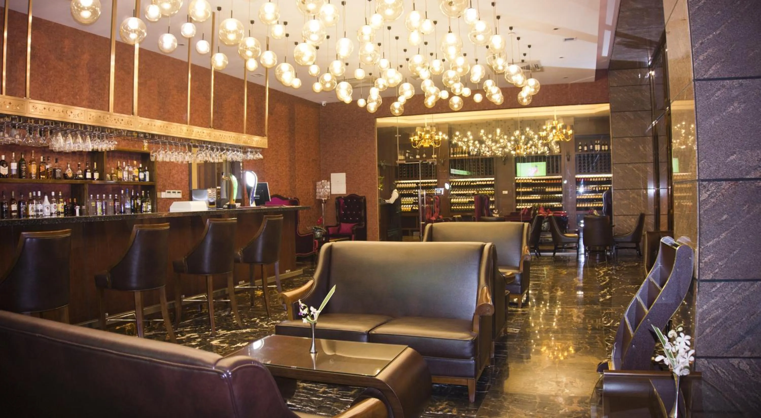 Lounge or bar in Tang Palace Hotel