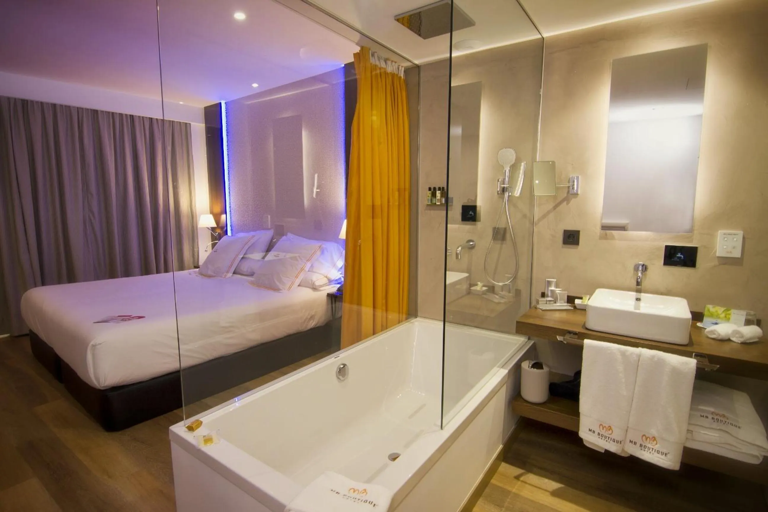 Photo of the whole room, Bed in MB Boutique Hotel - Adults Recommended