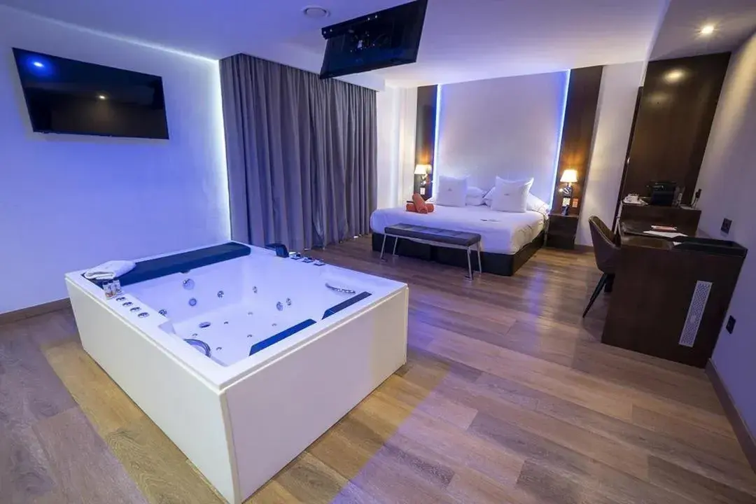 Superior Double Room with Hot Tub and Terrace in MB Boutique Hotel - Adults Recommended Superior Double Room with Hot Tub and Terrace in MB Boutique Hotel - Adults Recommended