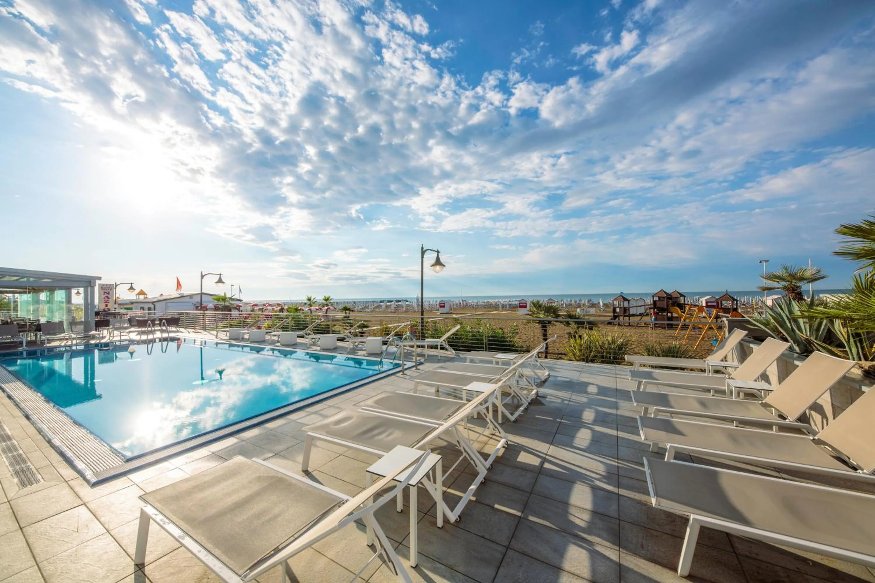 Pool view in Hotel Delle Nazioni - Adults Only