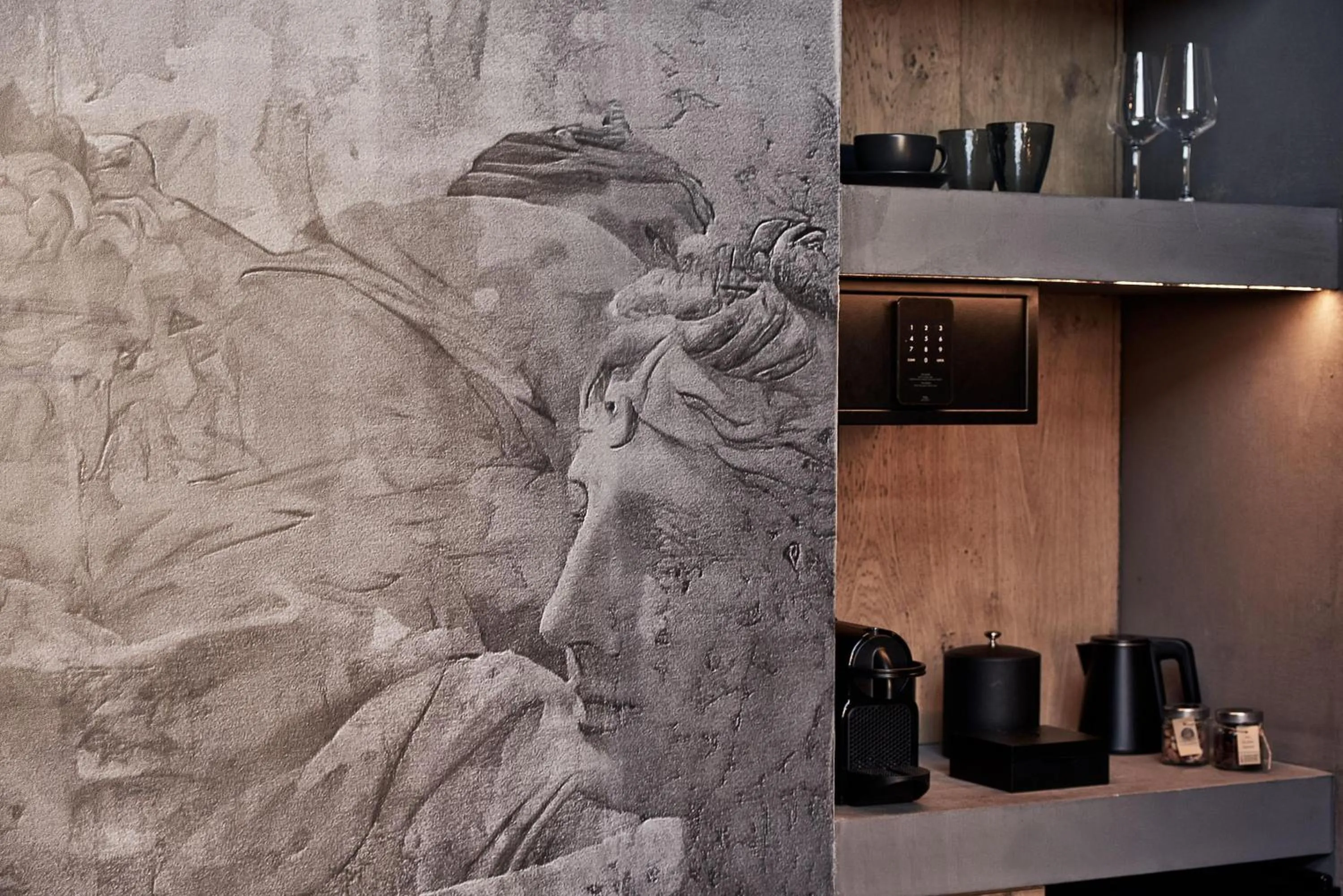 Kitchen or kitchenette in NEMA Design Hotel & Spa - Adults Only