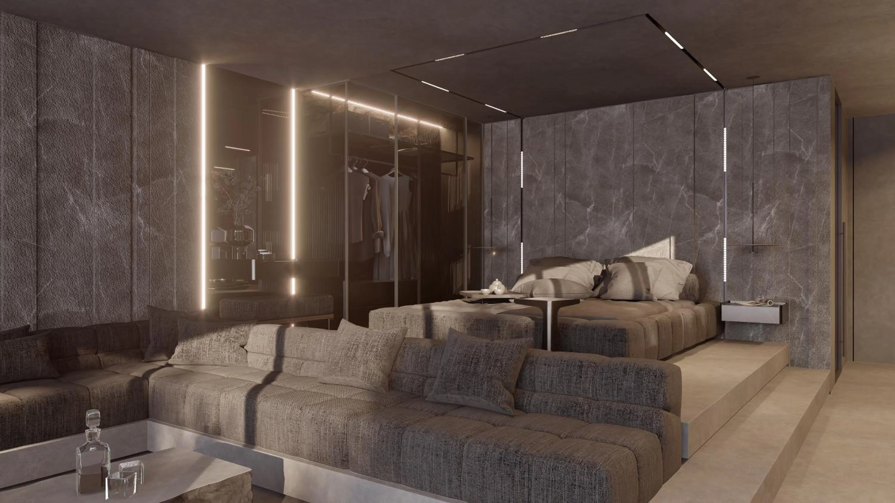 Living room in NEMA Design Hotel & Spa - Adults Only