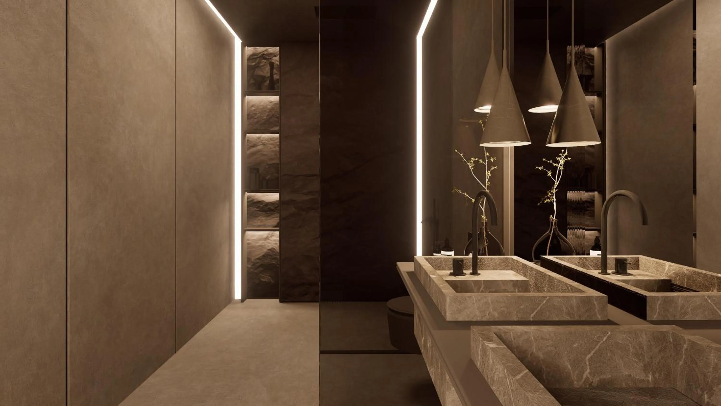 Bathroom in NEMA Design Hotel & Spa - Adults Only