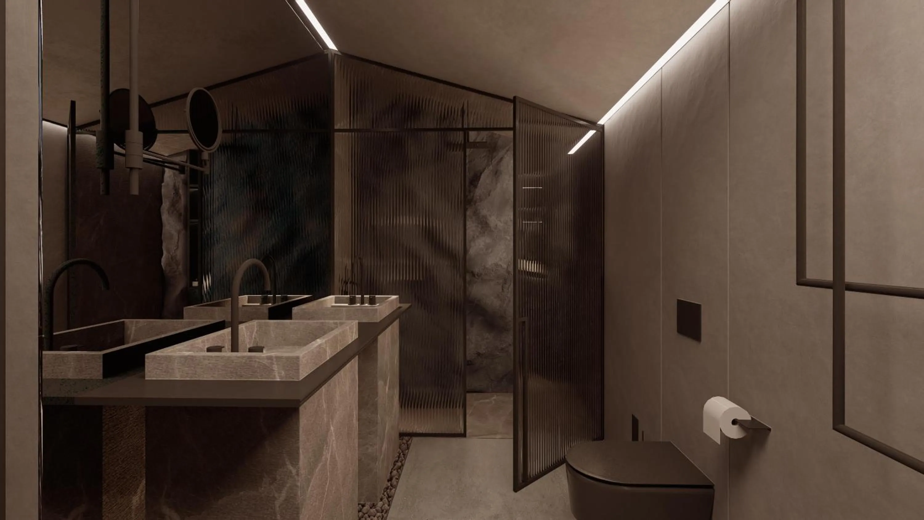 Bathroom in NEMA Design Hotel & Spa - Adults Only