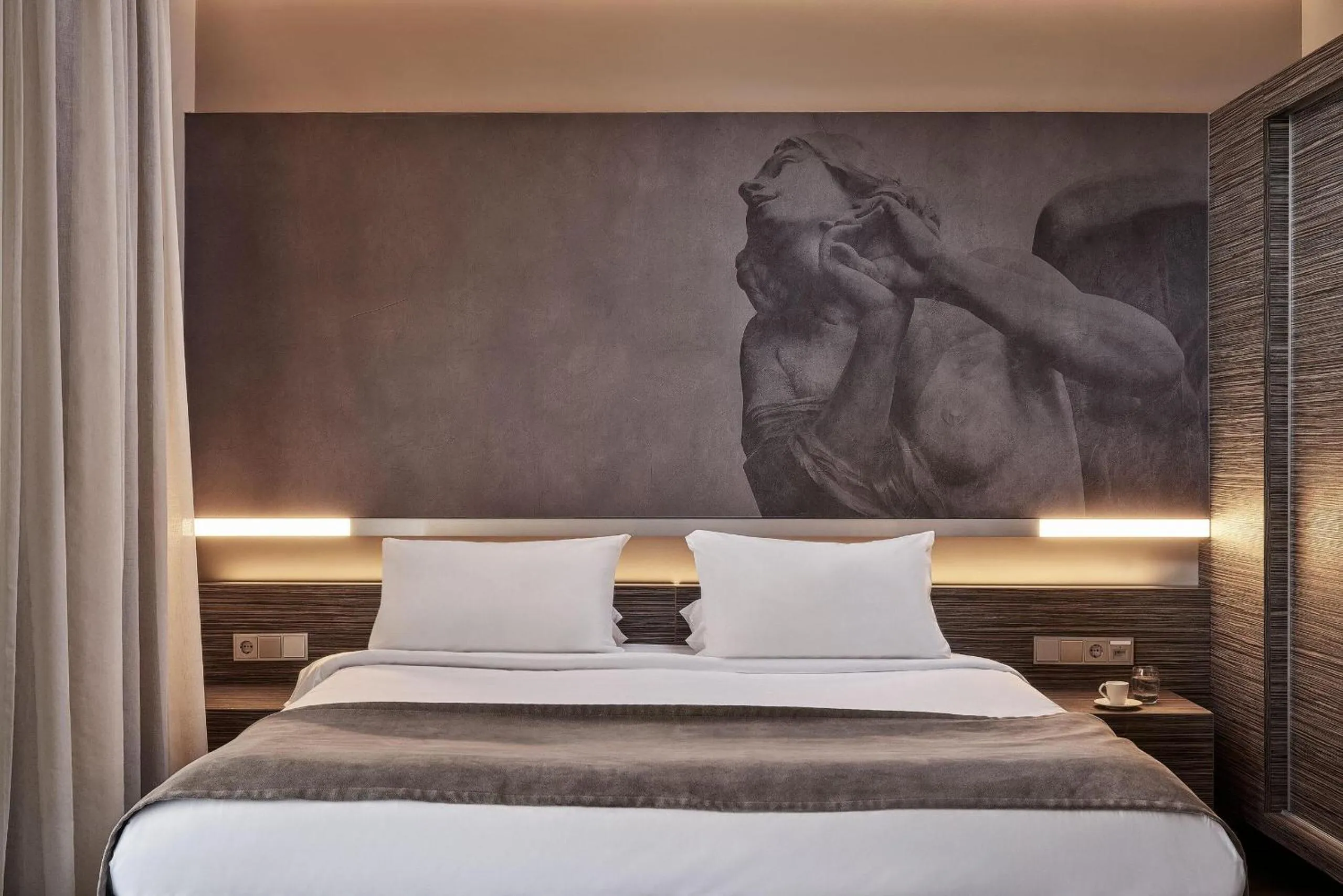 Photo of the whole room, Bed in NEMA Design Hotel & Spa - Adults Only
