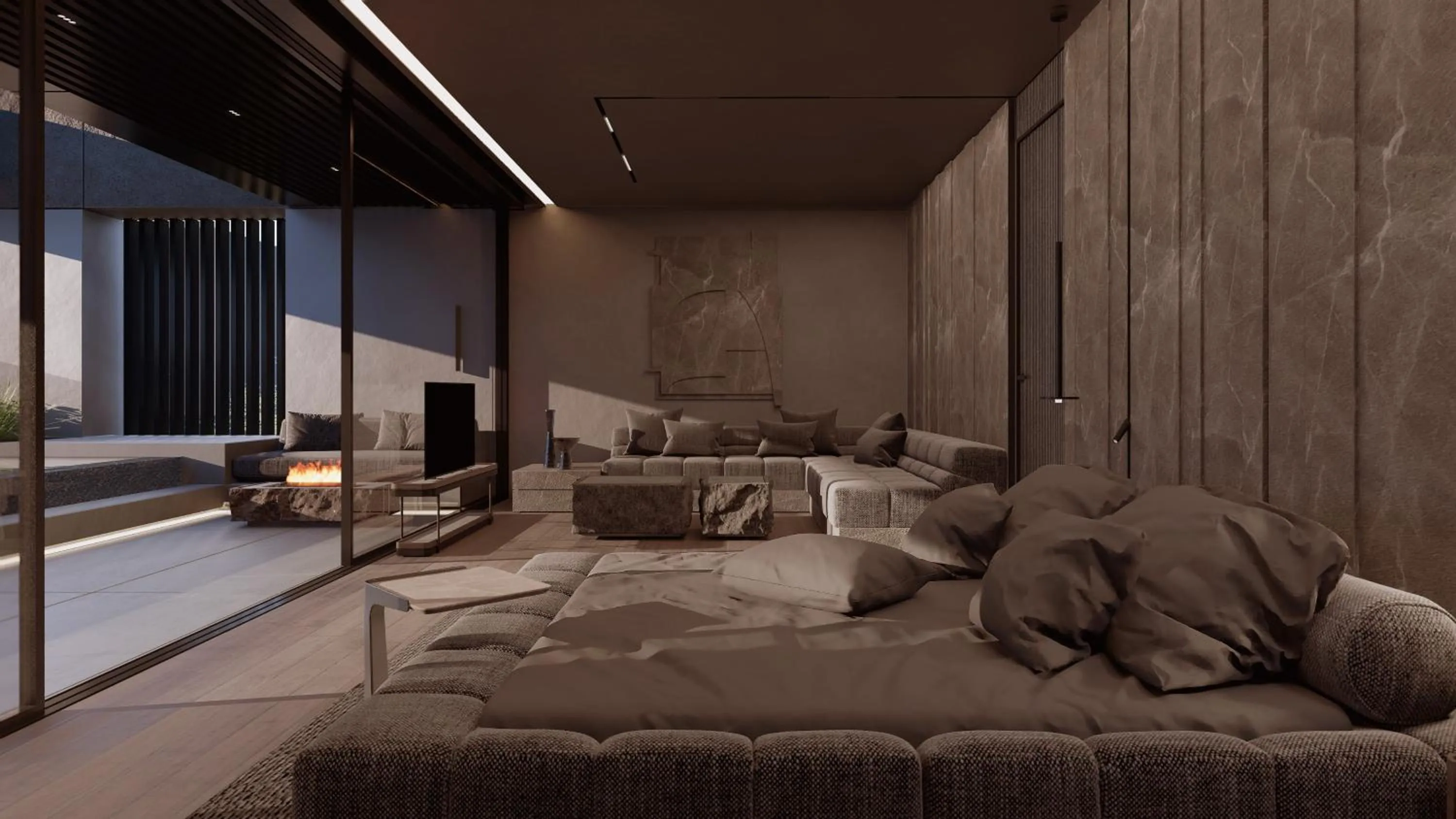 Bedroom in NEMA Design Hotel & Spa - Adults Only