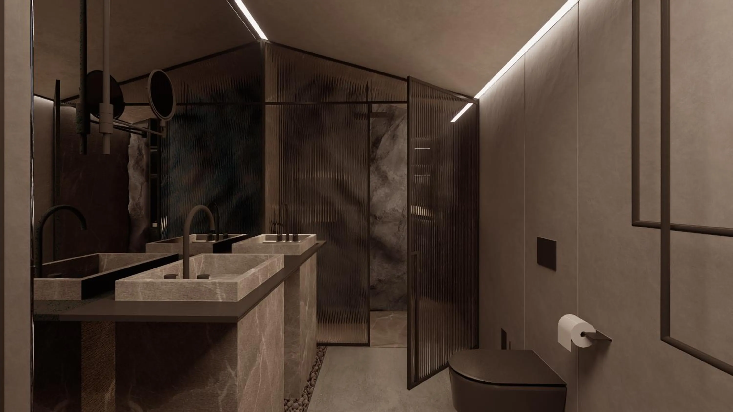 Bathroom in NEMA Design Hotel & Spa - Adults Only