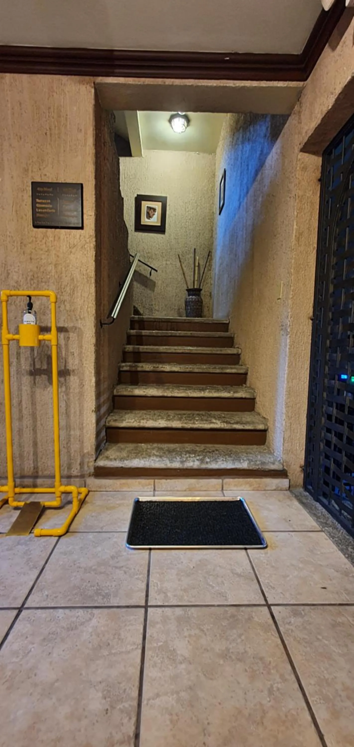 Garden view in Humuya Inn