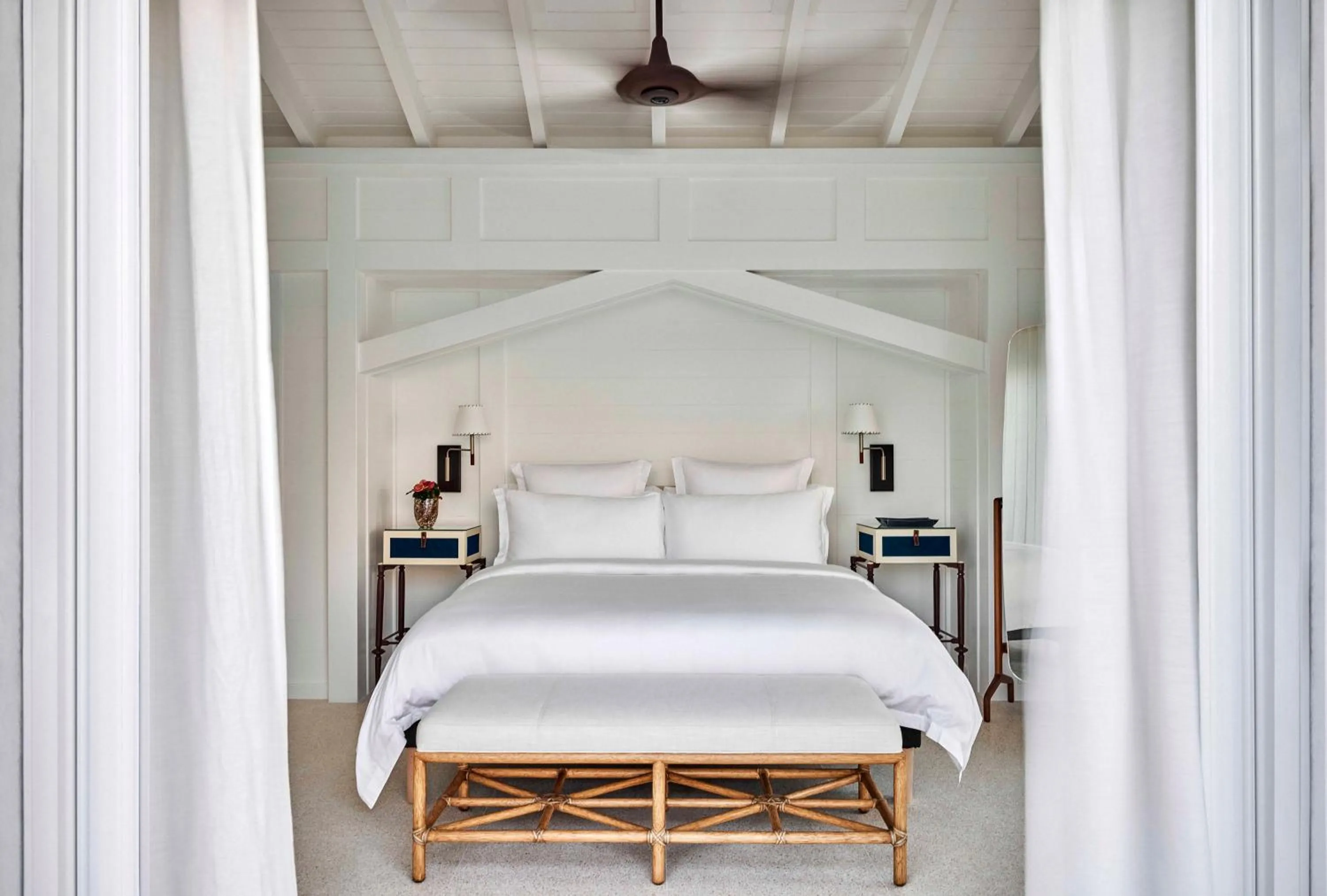 Bed in Rosewood Le Guanahani St Barth