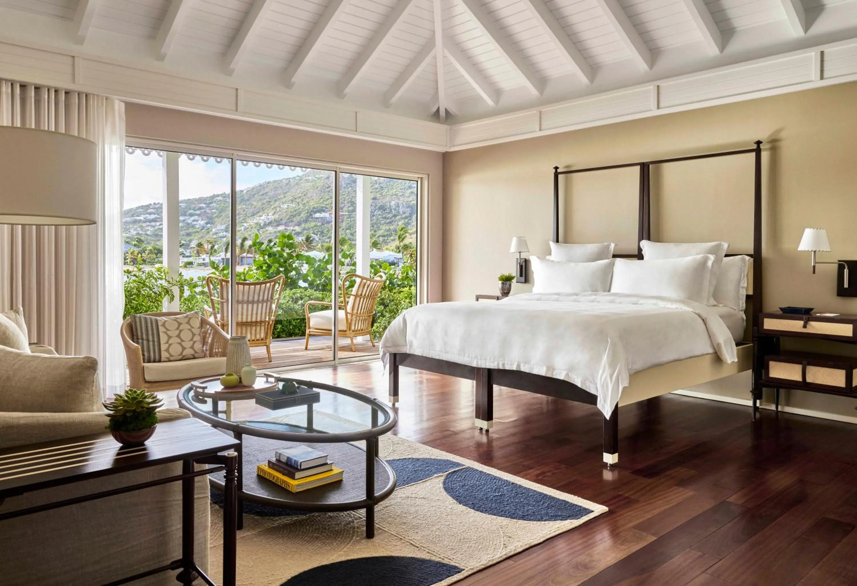 Patio, Bed in Rosewood Le Guanahani St Barth