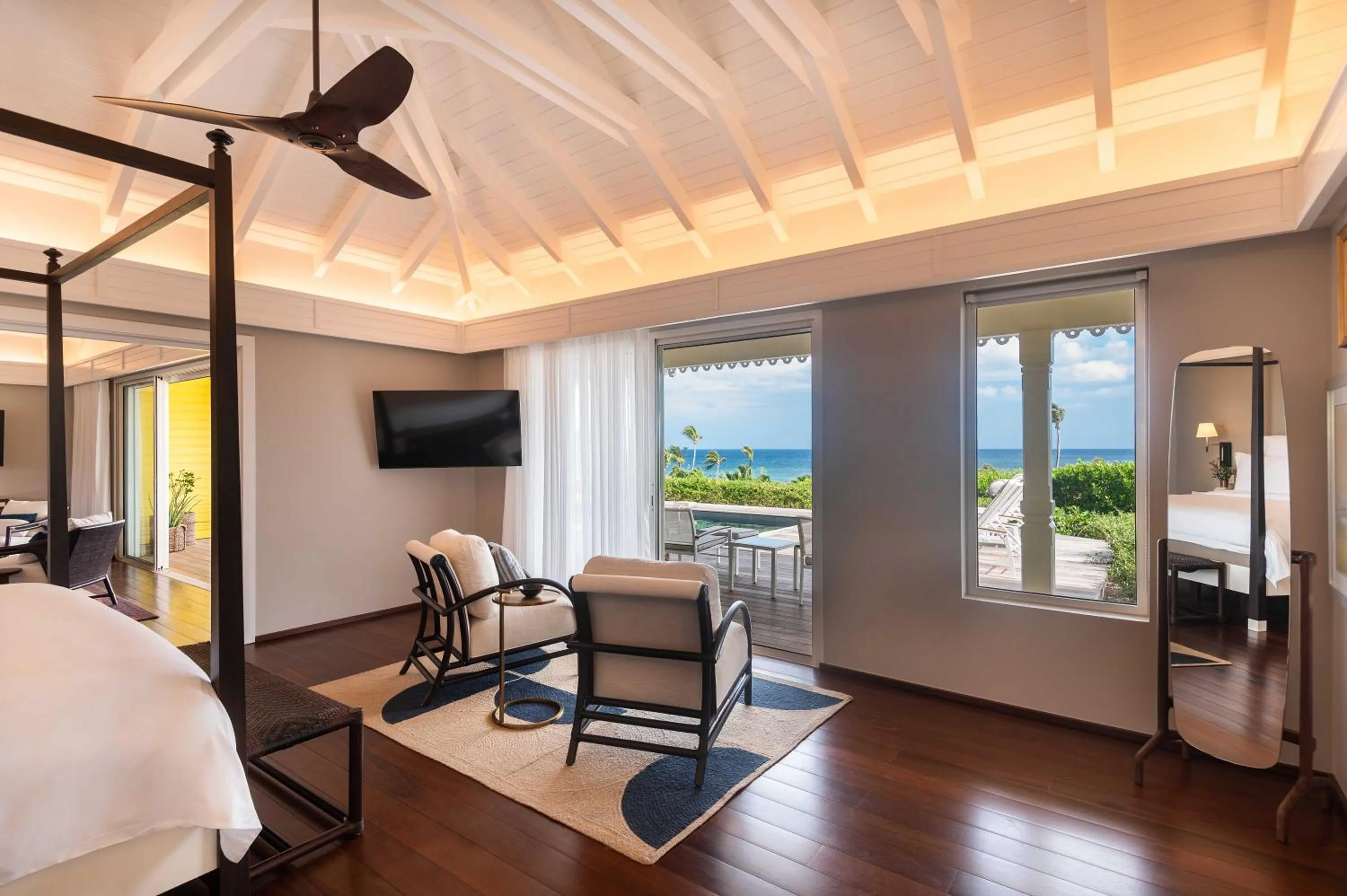 Bed in Rosewood Le Guanahani St Barth