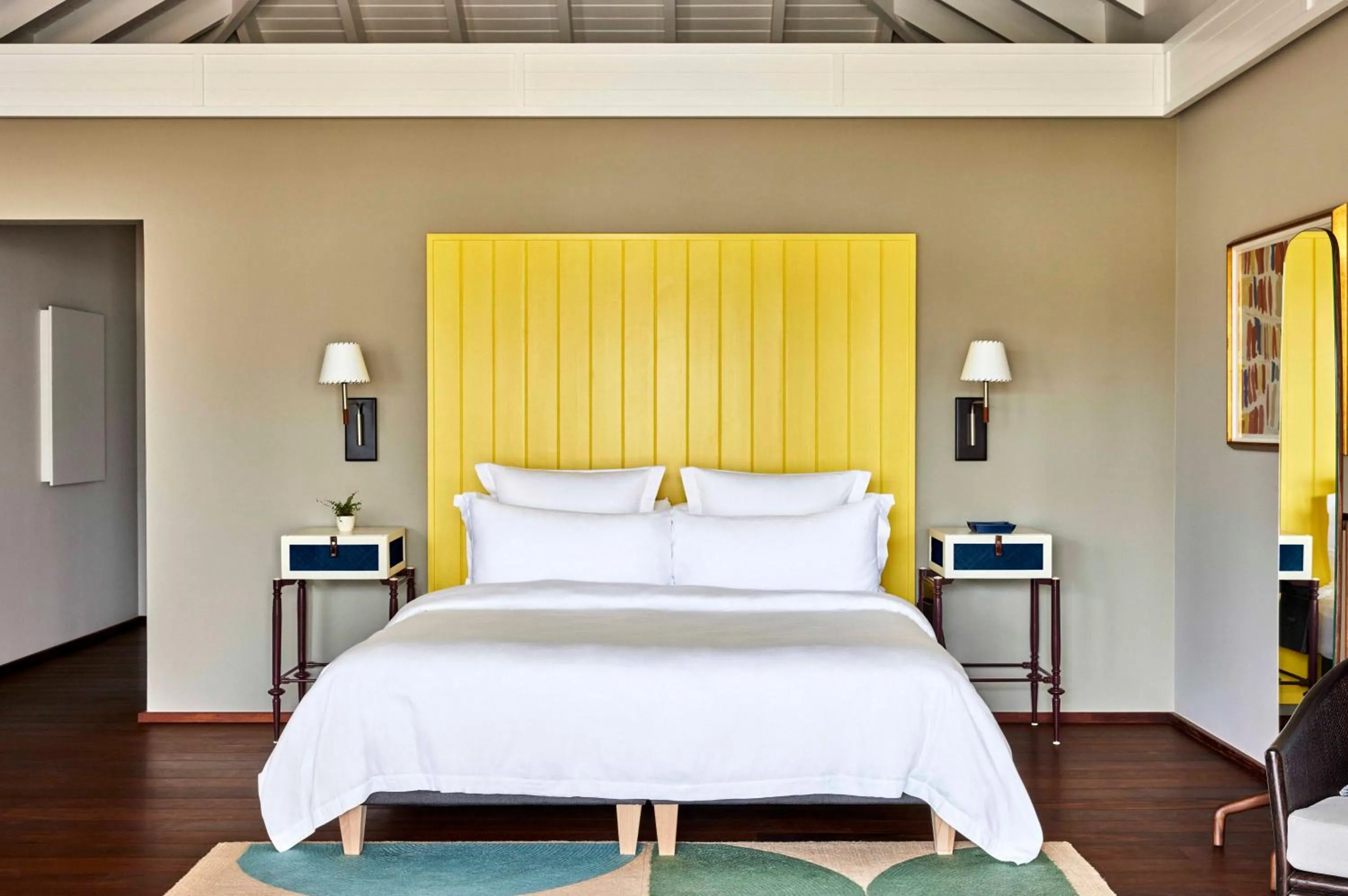 Bed in Rosewood Le Guanahani St Barth