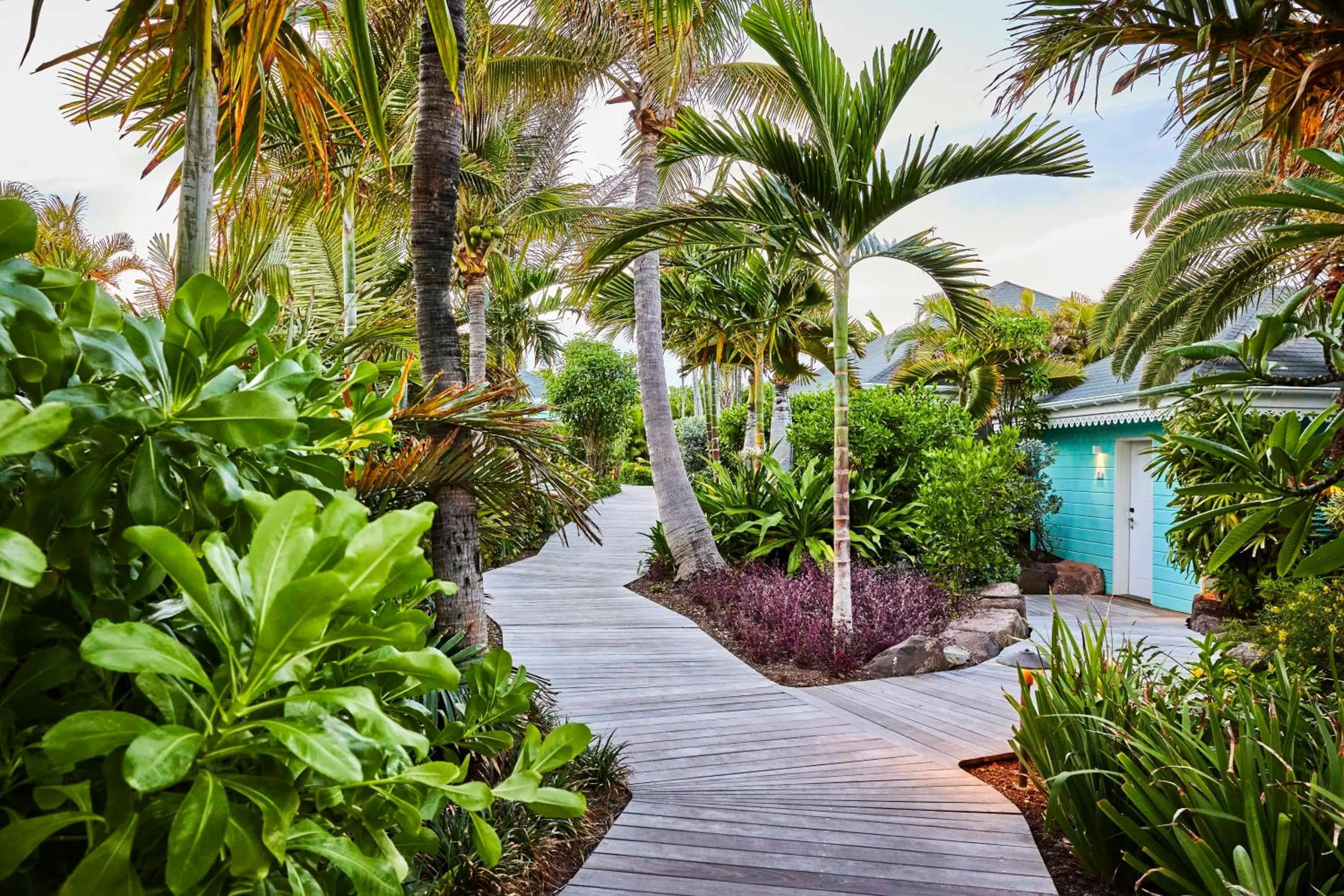 Garden in Rosewood Le Guanahani St Barth