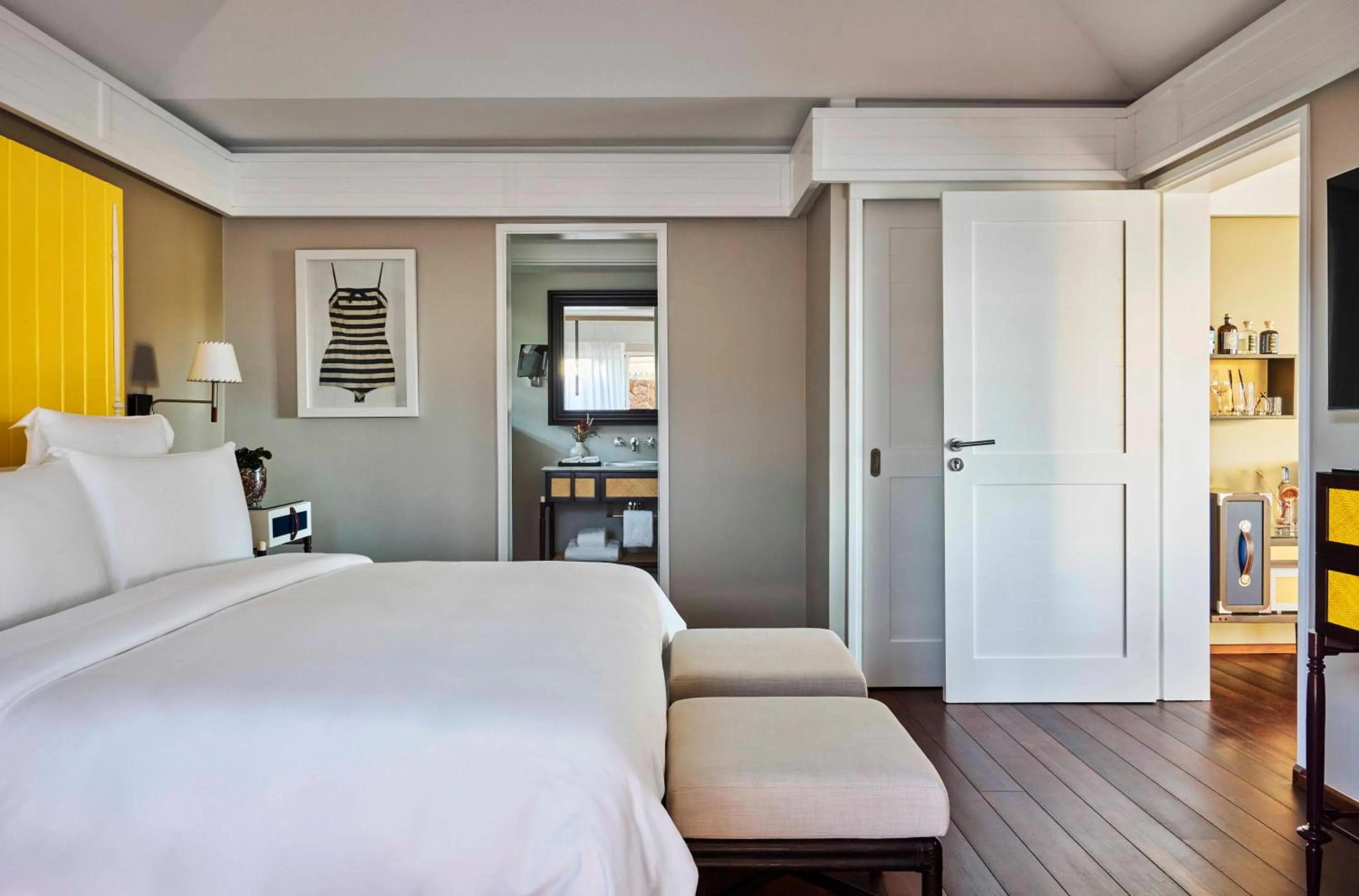 Bed in Rosewood Le Guanahani St Barth