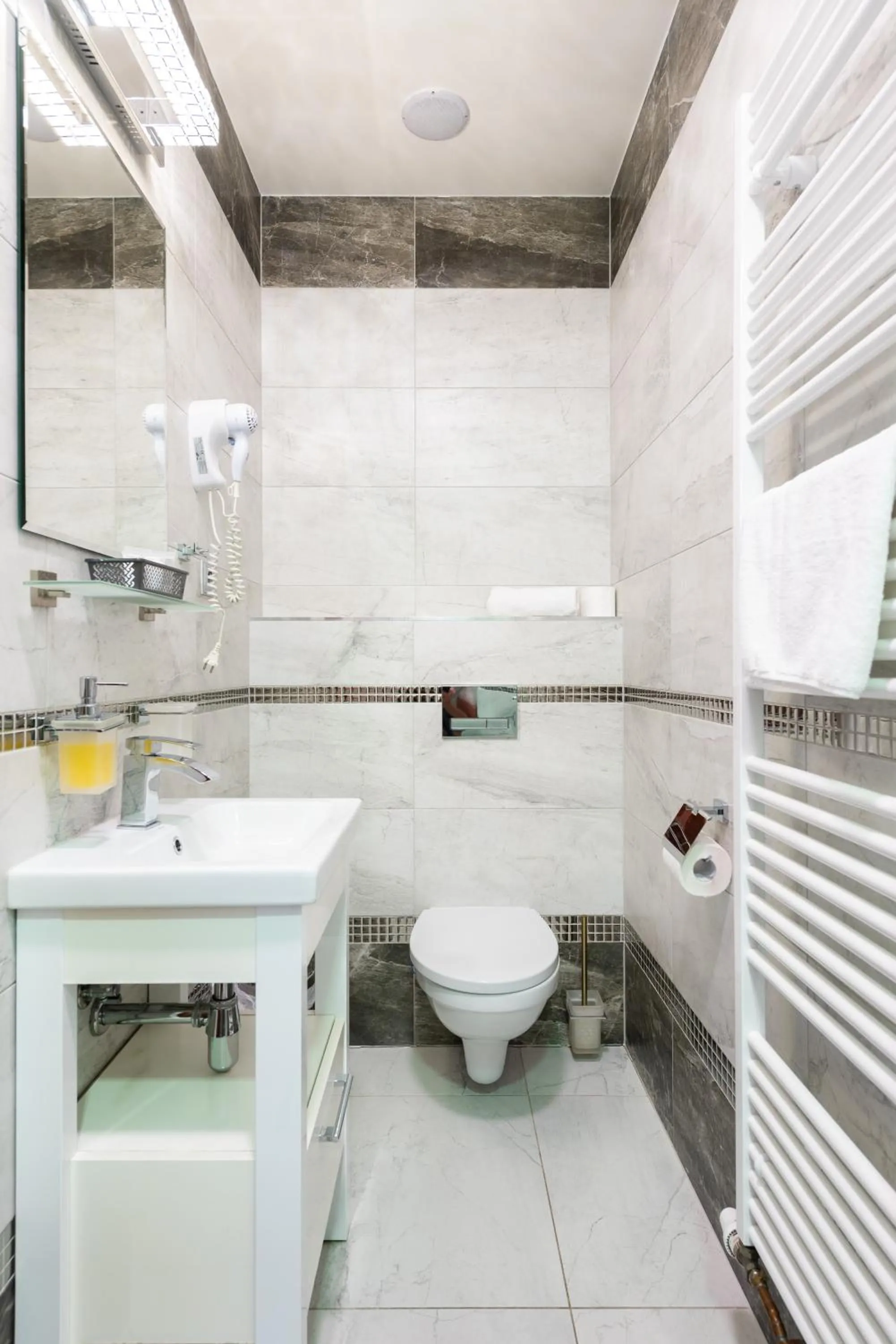 Shower in Wellness & SPA boutique Hotel pod lipkami Prague