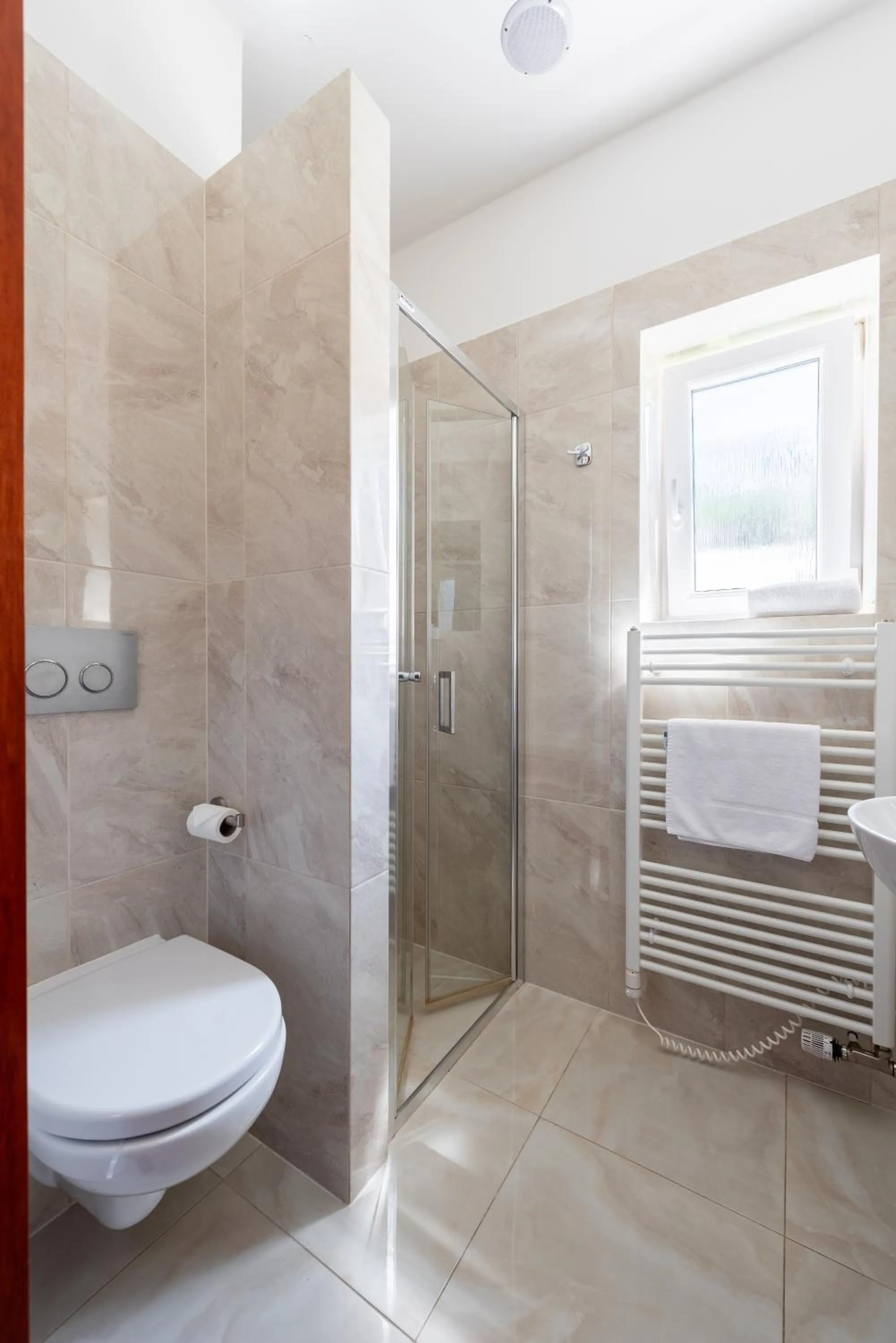 Shower in Wellness & SPA boutique Hotel pod lipkami Prague